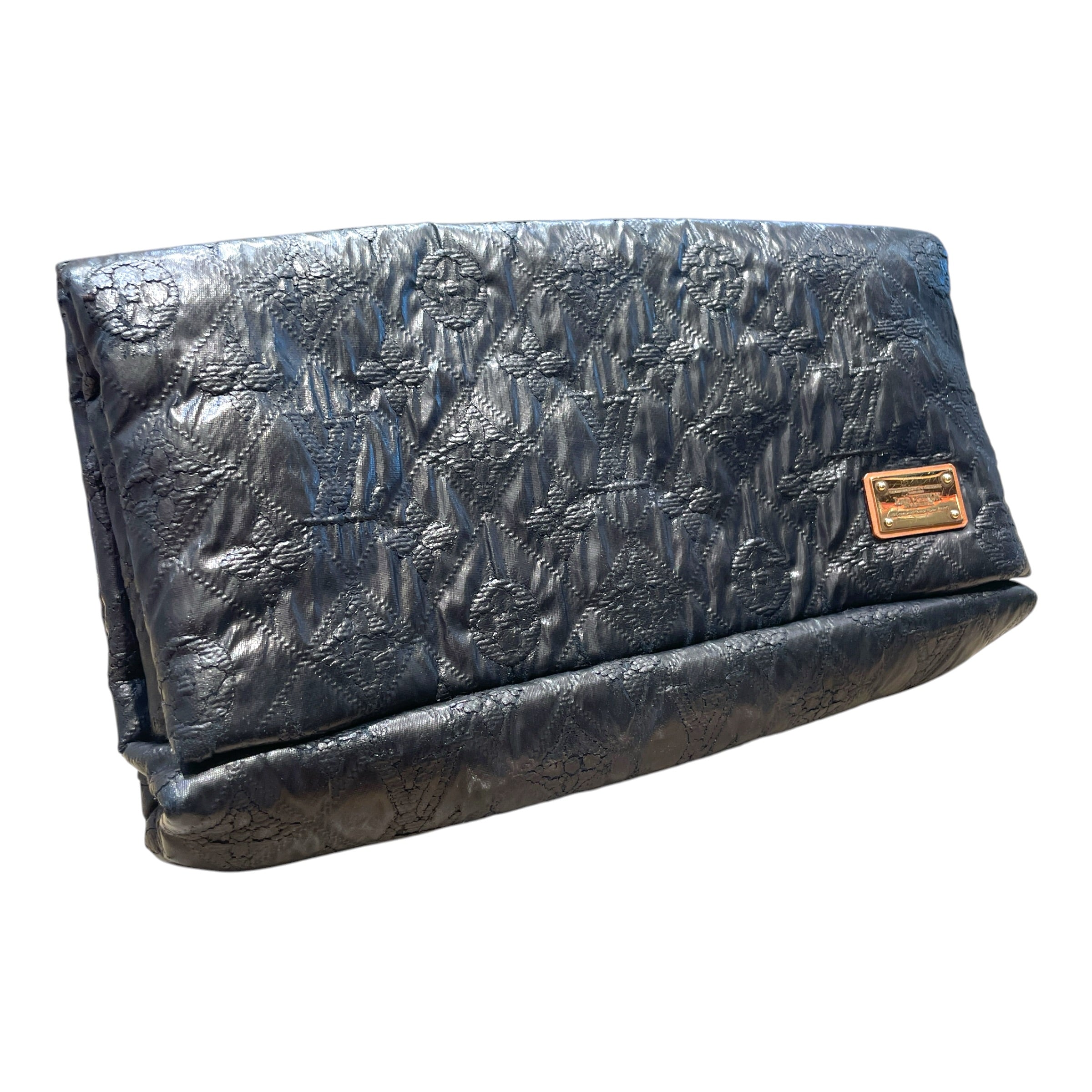 LOUIS VUITTON/Clutch Bag/Leather/BLK/Limelight Clutch Monogram 2007 view 1