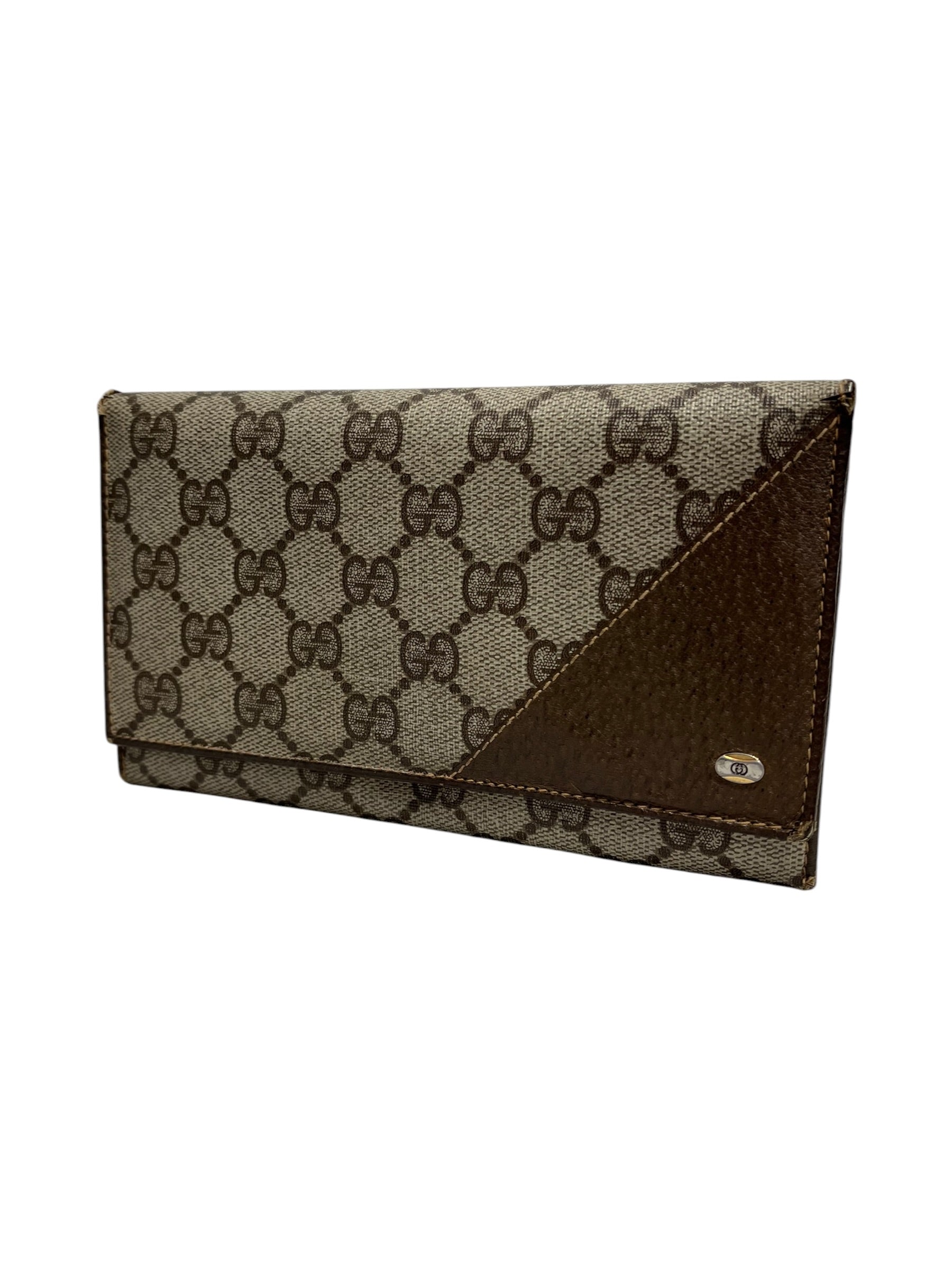 GUCCI/Trifold Wallet/L's/Supreme Trifold Vintage view 1