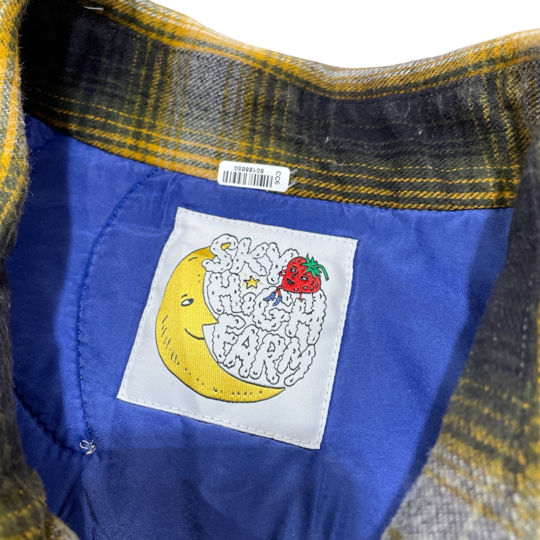 Sky High Farm Workwear/Jacket/L/Nylon/YLW/Plaid/WOVEN FLANNEL view 3