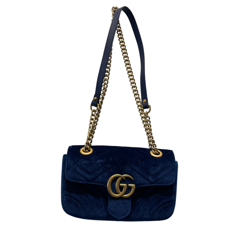GUCCI/Hand Bag/Wool/BLU/446744213048