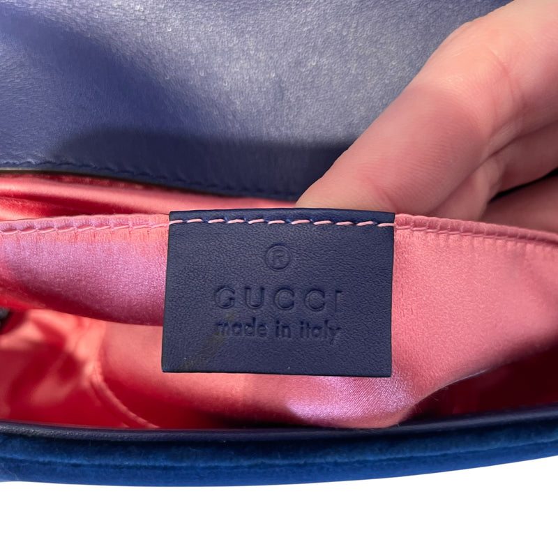 GUCCI/Hand Bag/Wool/BLU/446744213048