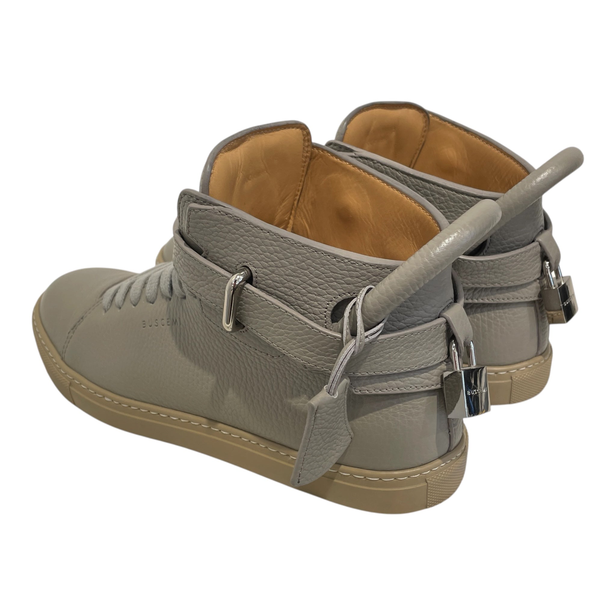 BUSCEMI/Hi-Sneakers/EU 41/Leather/GRY/1100S16-GRP-8 view 2