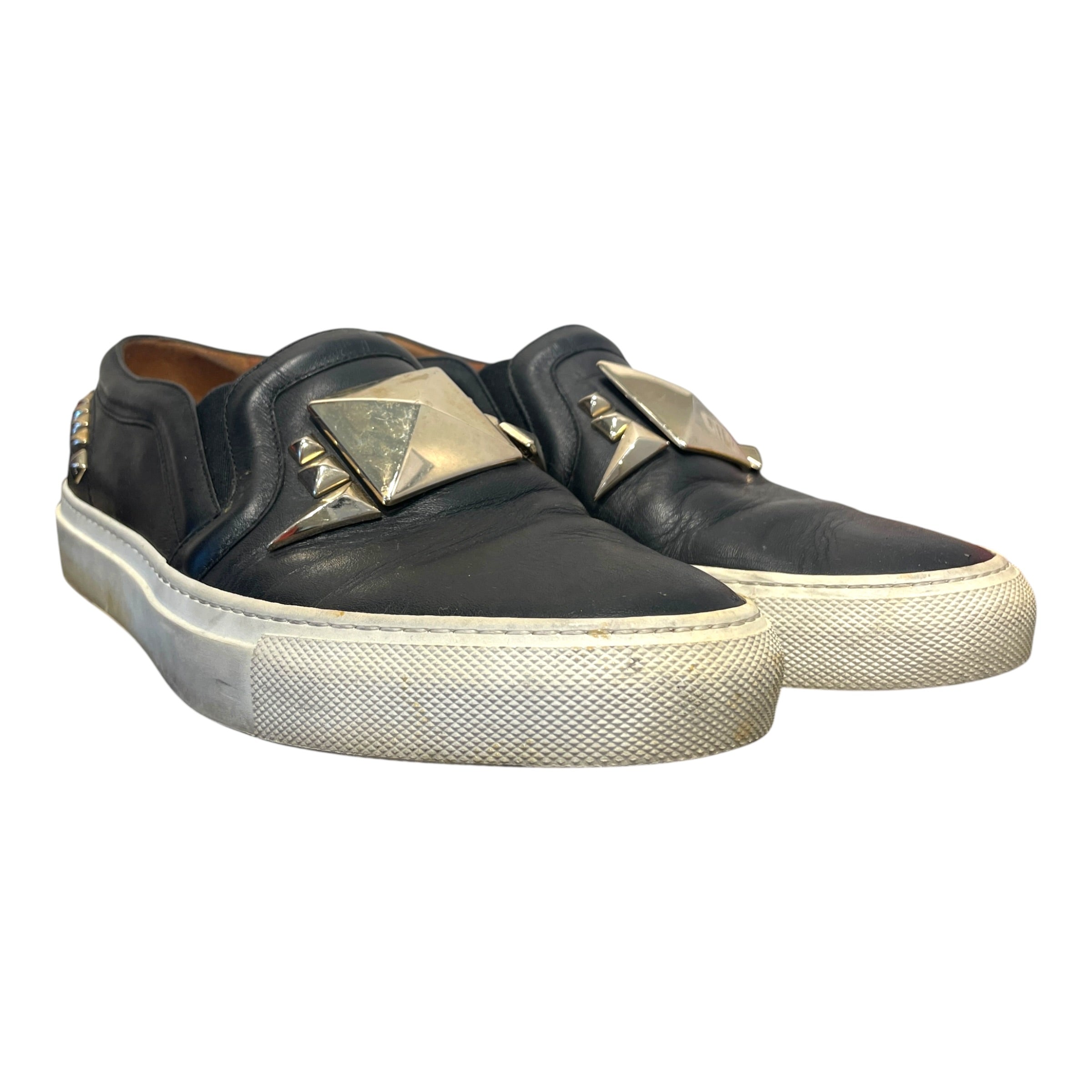 GIVENCHY/Shoes/EU 38/Leather/BLK/Studded Slip On view 1