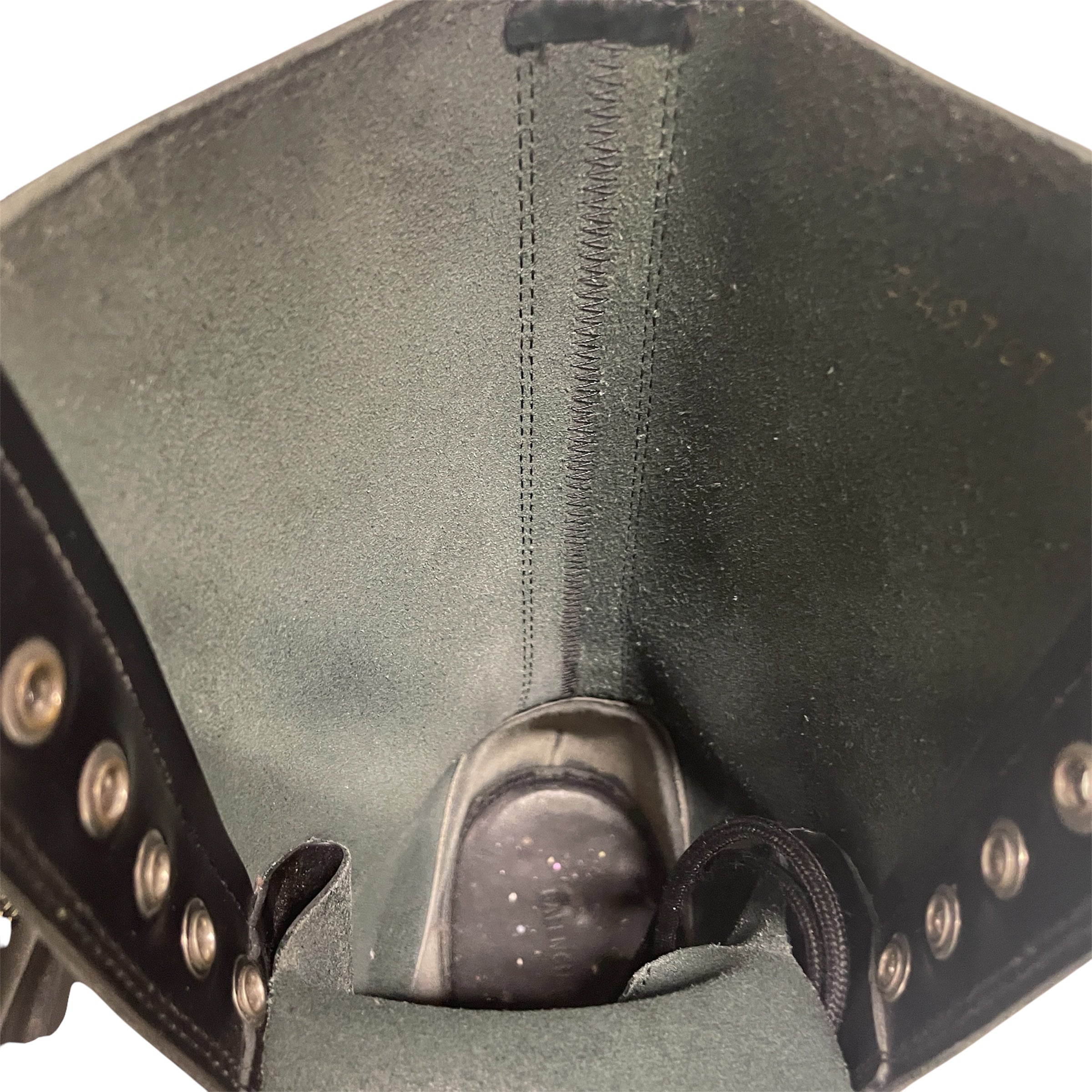 BALENCIAGA/Boots/US 11/Leather/BLK/yllw stitching view 5
