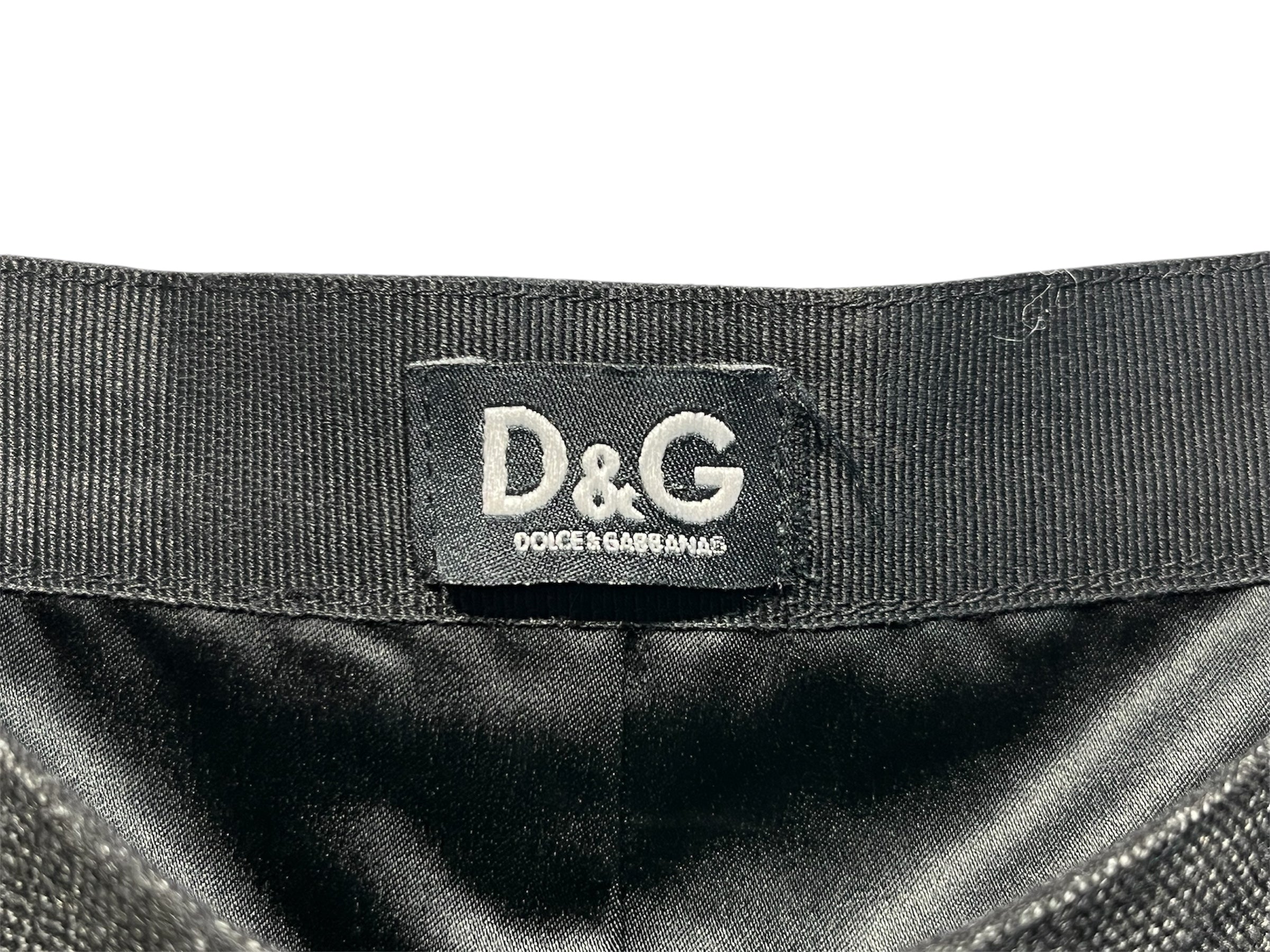 DOLCE&GABBANA/Dress/L/Wool/BLK/ view 3