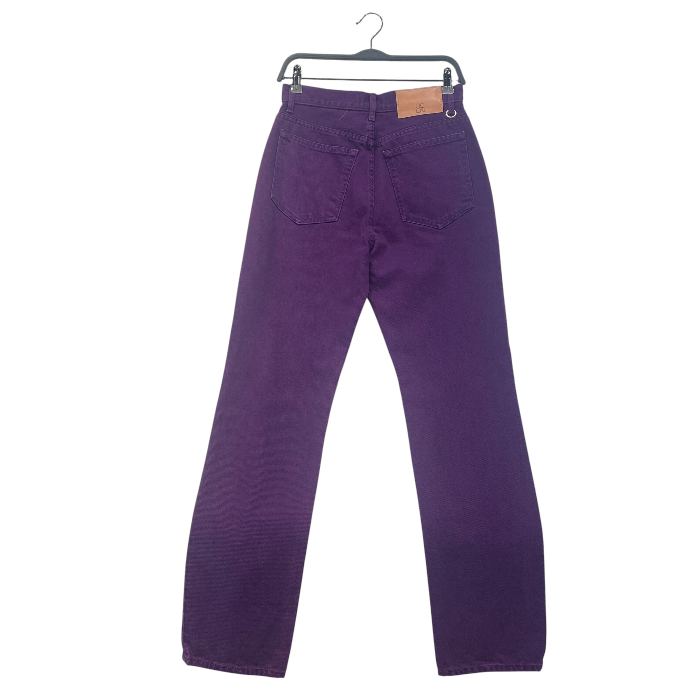 Ulla Johnson/Straight Pants/27/Cotton/PPL/Button Fly/NWT Margot Jeans view 2