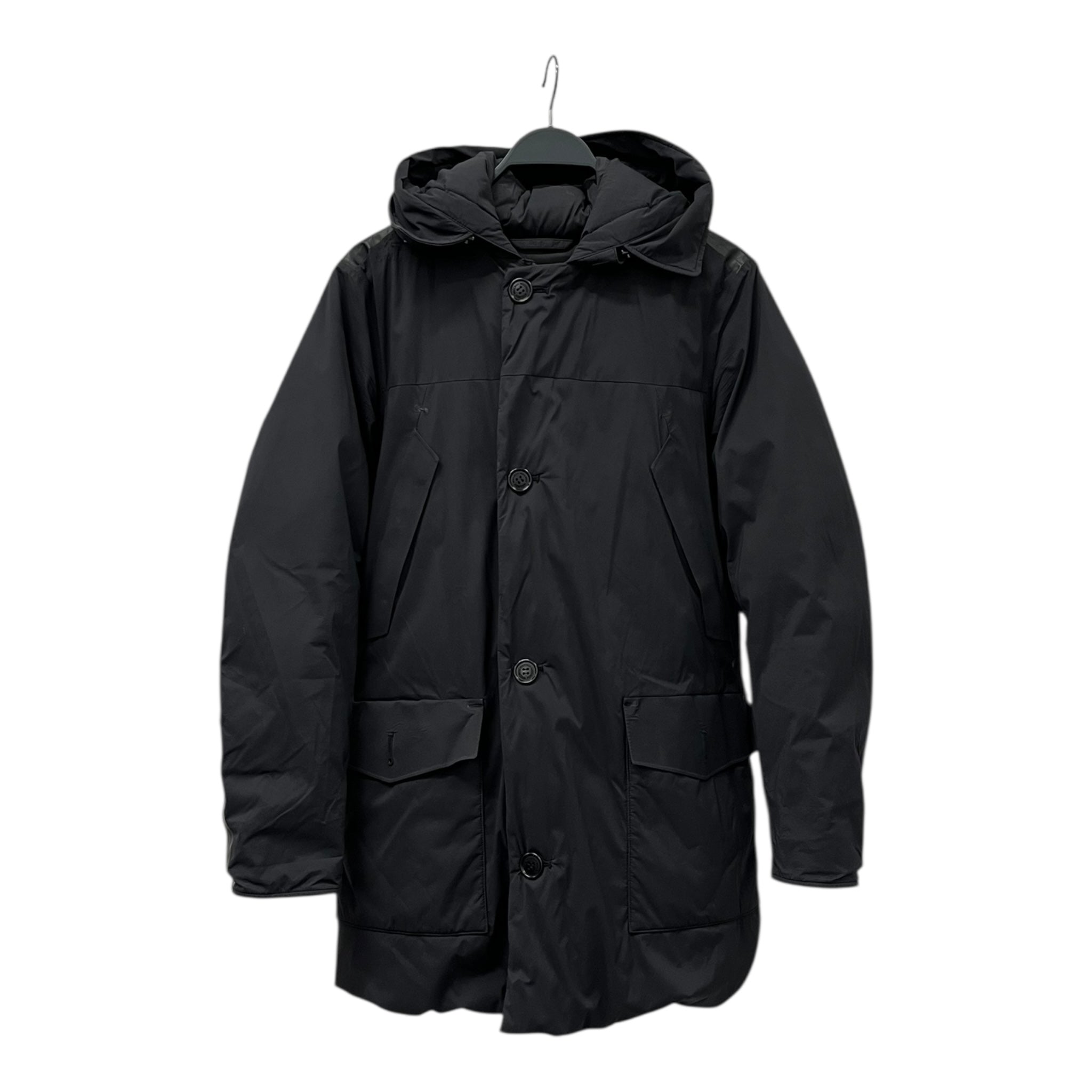 Woolrich/Coat/S/Polyester/BLK/Big Silhouette/PARKA SOFT SHELL view 1