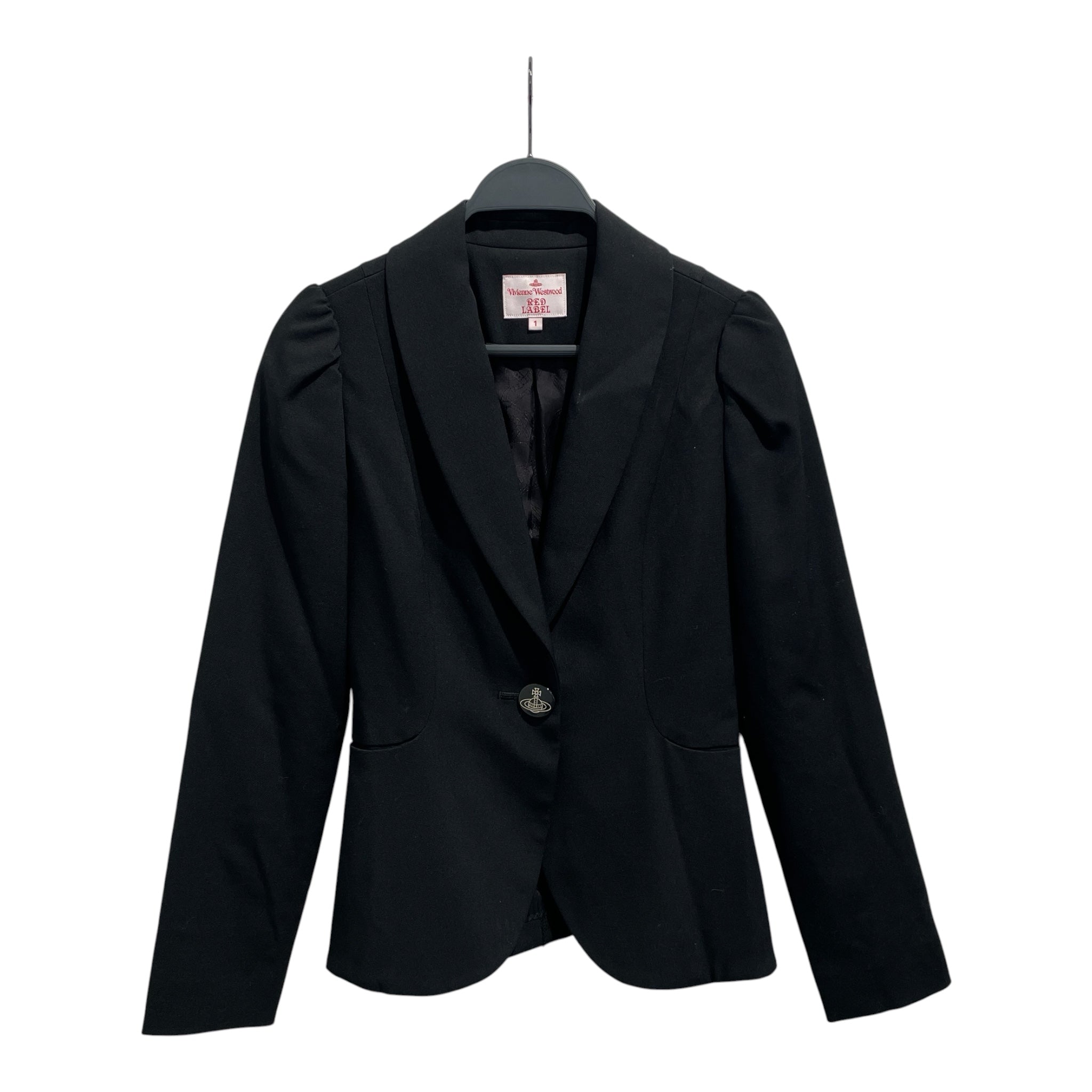 Vivienne Westwood/Tailored Jkt/XXS/BLK/Single Button Blazer view 1