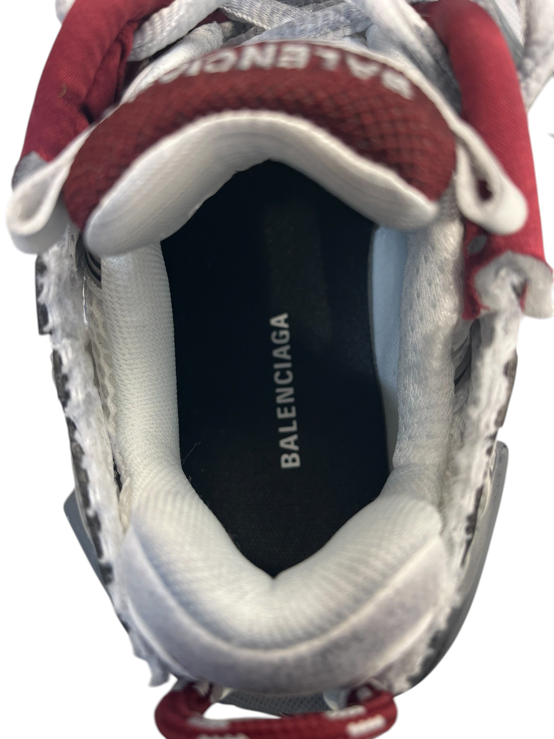 BALENCIAGA/Hi-Sneakers/EU 34/GRY/GREY AND MAROON  RUNNERS view 3