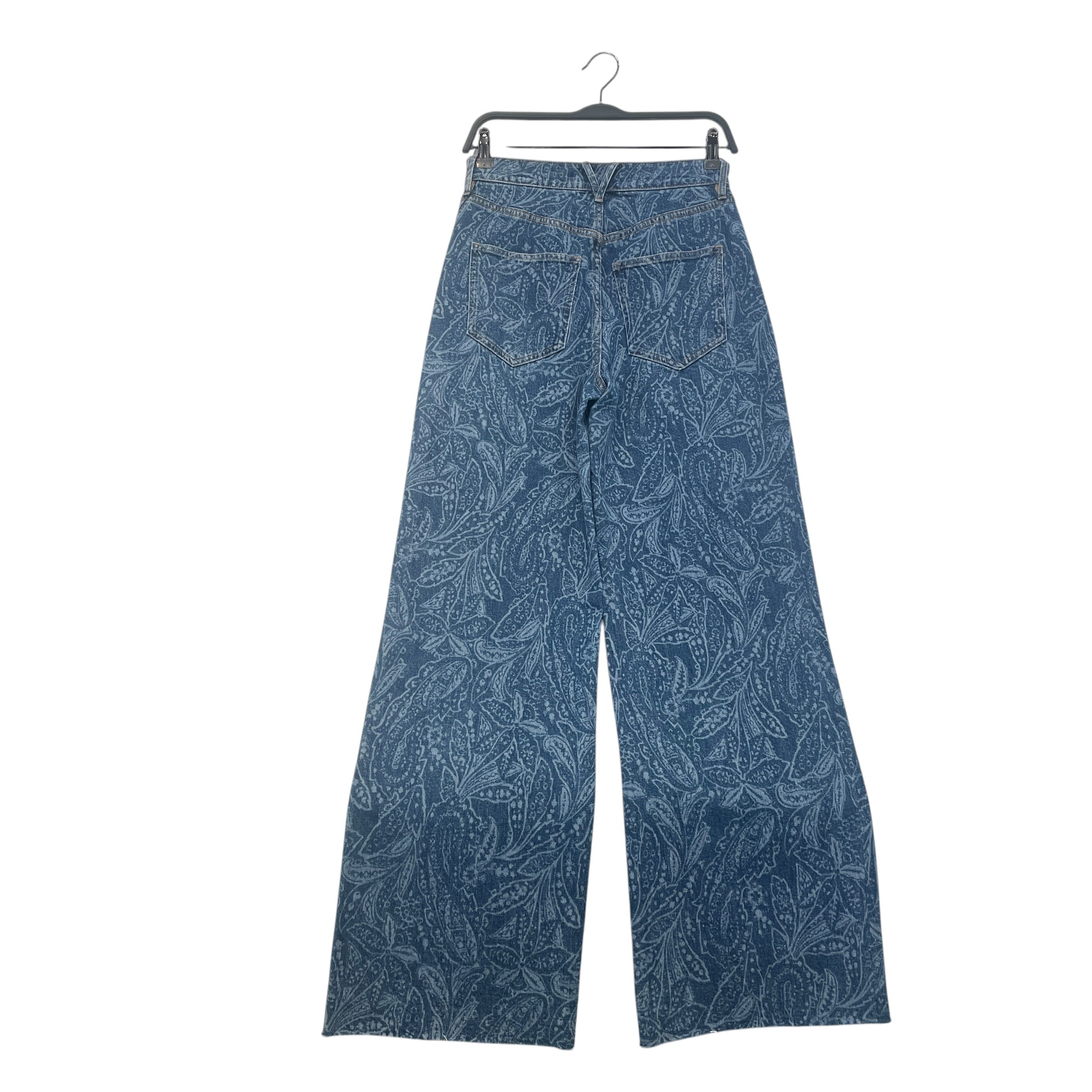 VERONICA BEARD/Bootcut Pants/XS/Floral Pattern/Cotton/IDG/ view 2