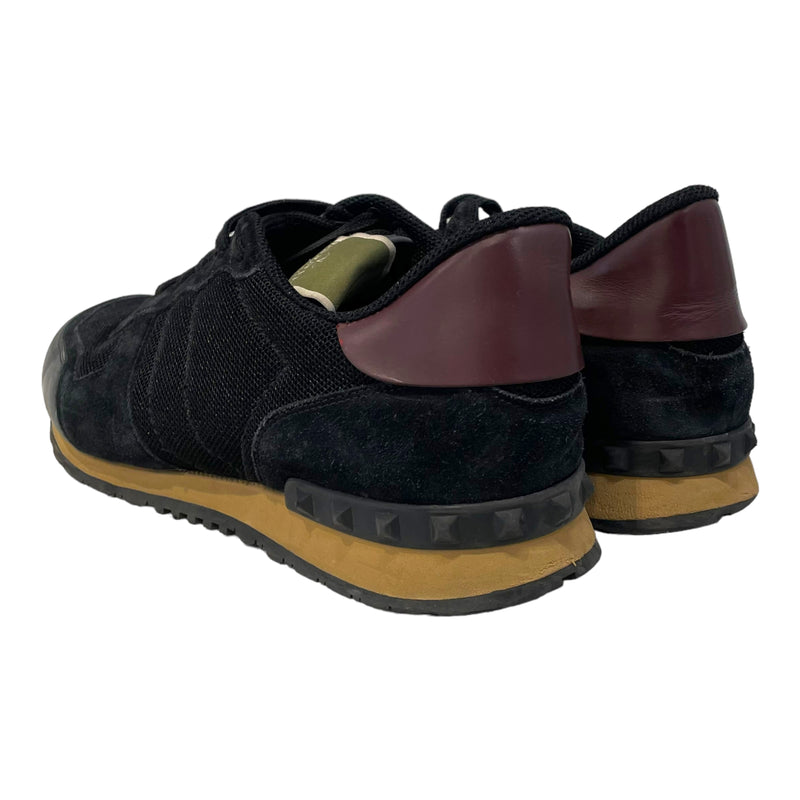 VALENTINO/Low-Sneakers/EU 43/Leather/BLK/Vintage Rockrunner