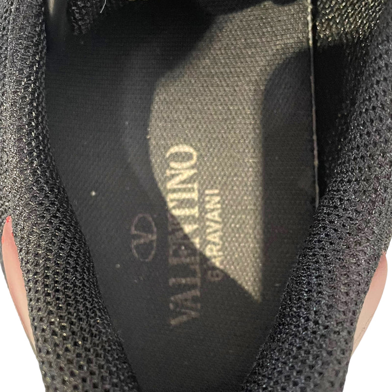 VALENTINO/Low-Sneakers/EU 43/Leather/BLK/Vintage Rockrunner