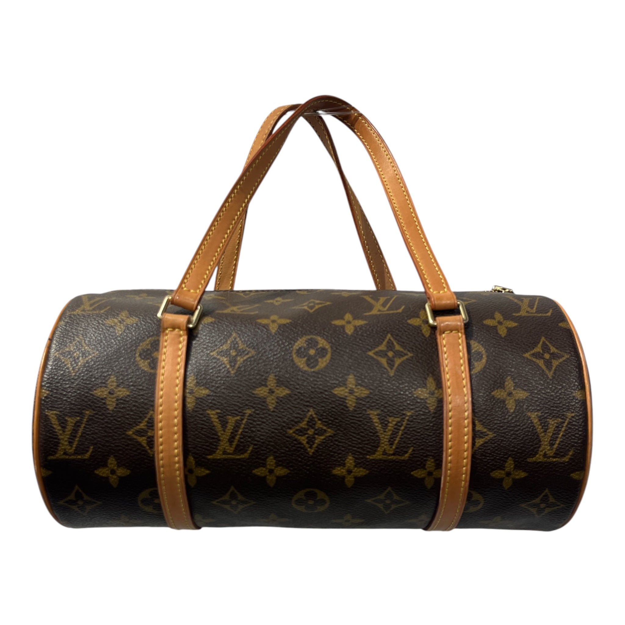 LOUIS VUITTON/Hand Bag/Monogram/Leather/BRW/PAPILLON BAG view 2