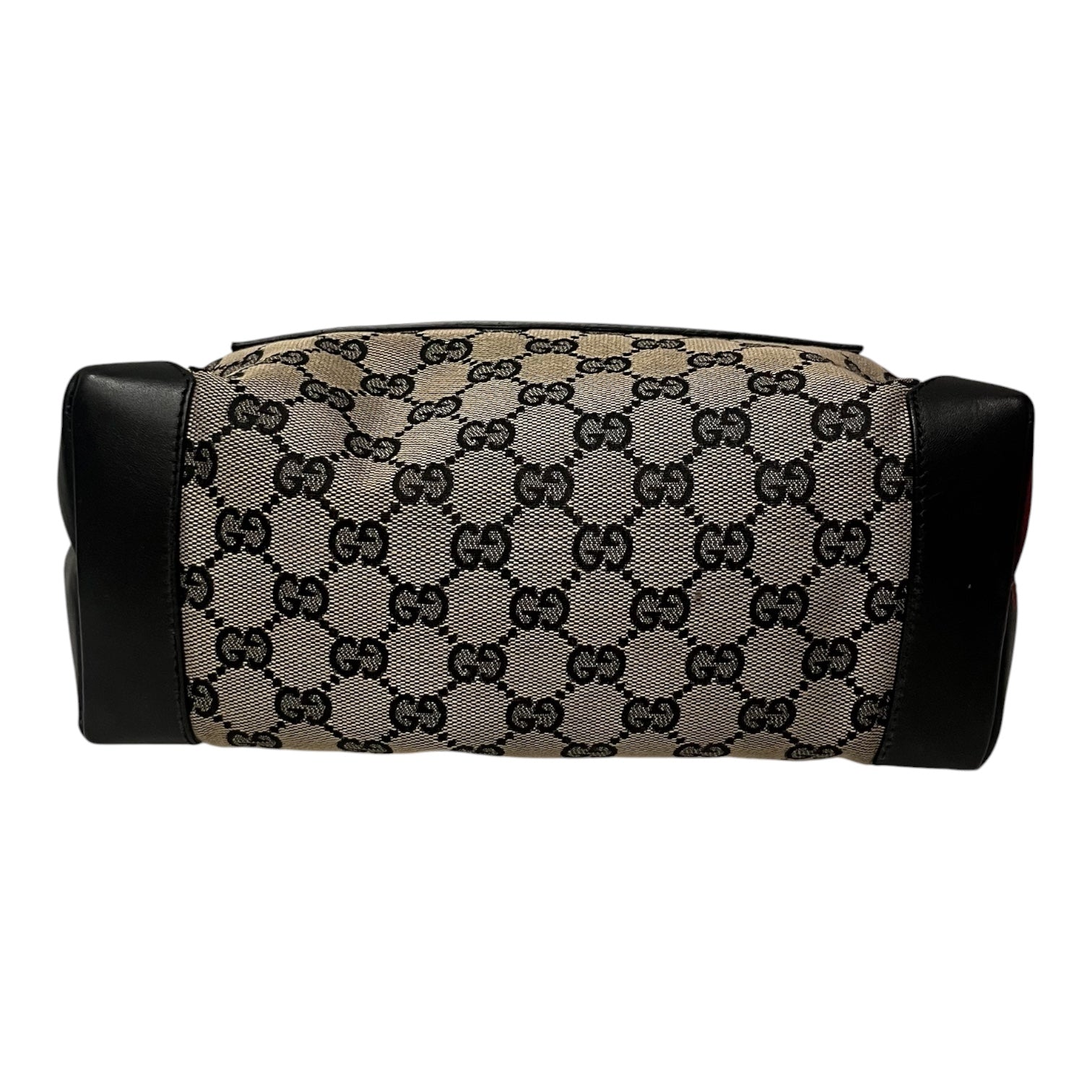 GUCCI/Hand Bag/Monogram/Cotton/BEG/top handle bag view 4
