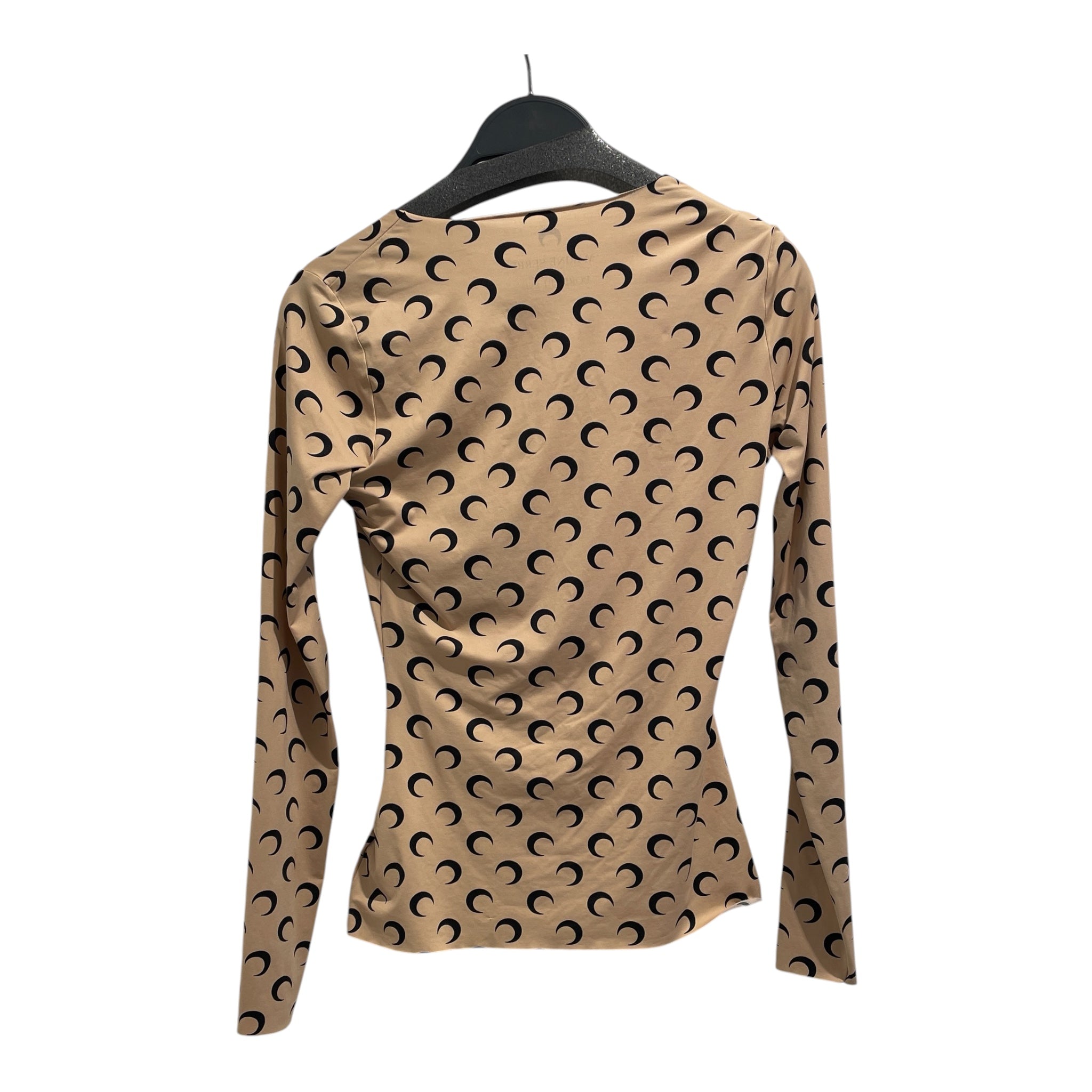 MARINE SERRE/LS T-Shirt/M/All Over Print/Polyester/CML/Moon-Print view 2