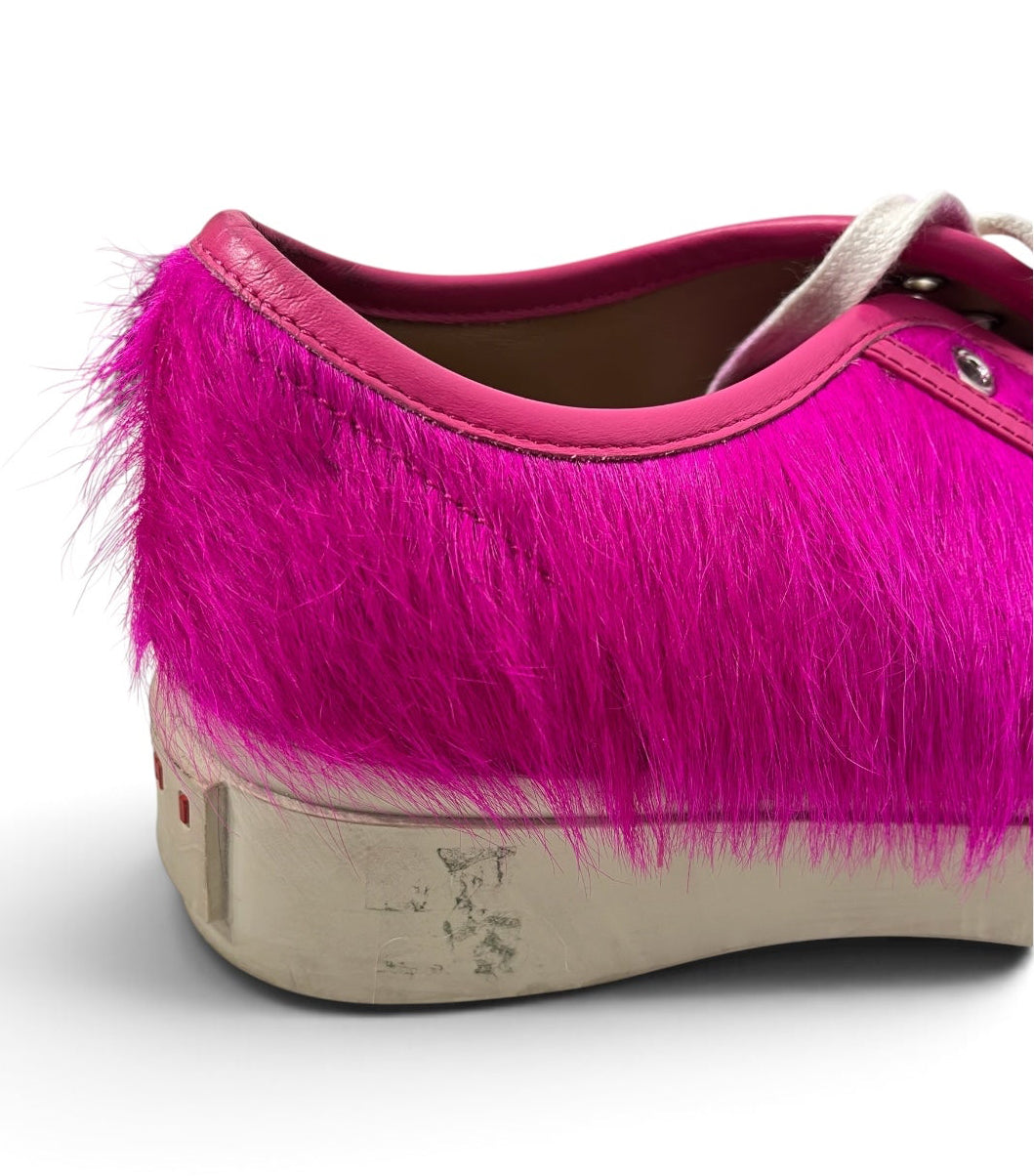MARNI/Low-Sneakers/EU 37/Fur/PNK/LARGE SOLE PINK LEATHER TRIM view 8