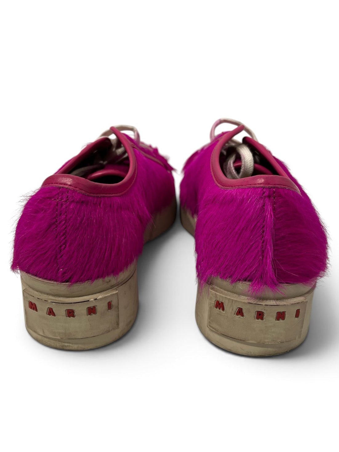 MARNI/Low-Sneakers/EU 37/Fur/PNK/LARGE SOLE PINK LEATHER TRIM view 5