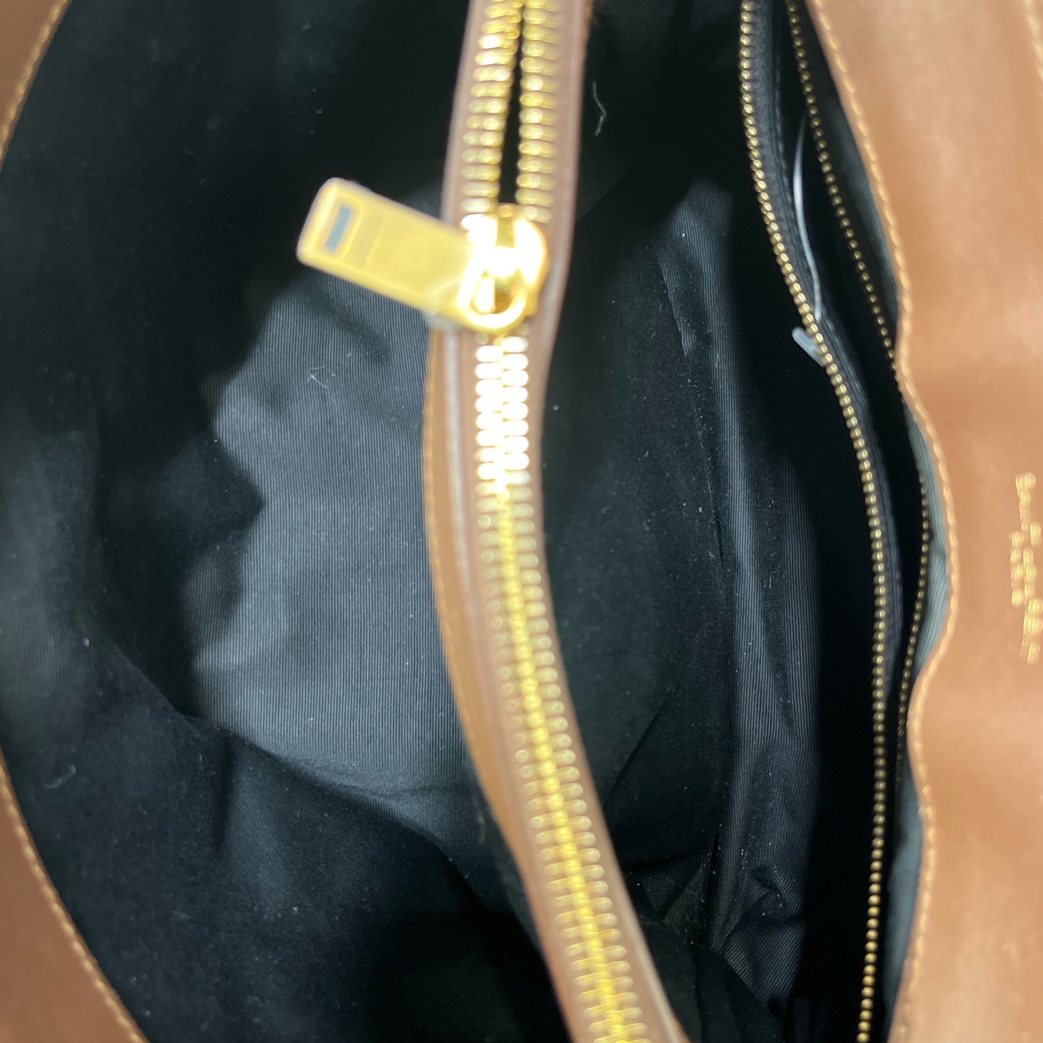 YVES SAINT LAURENT/Hand Bag/Suede/BRW/LOULOU view 4