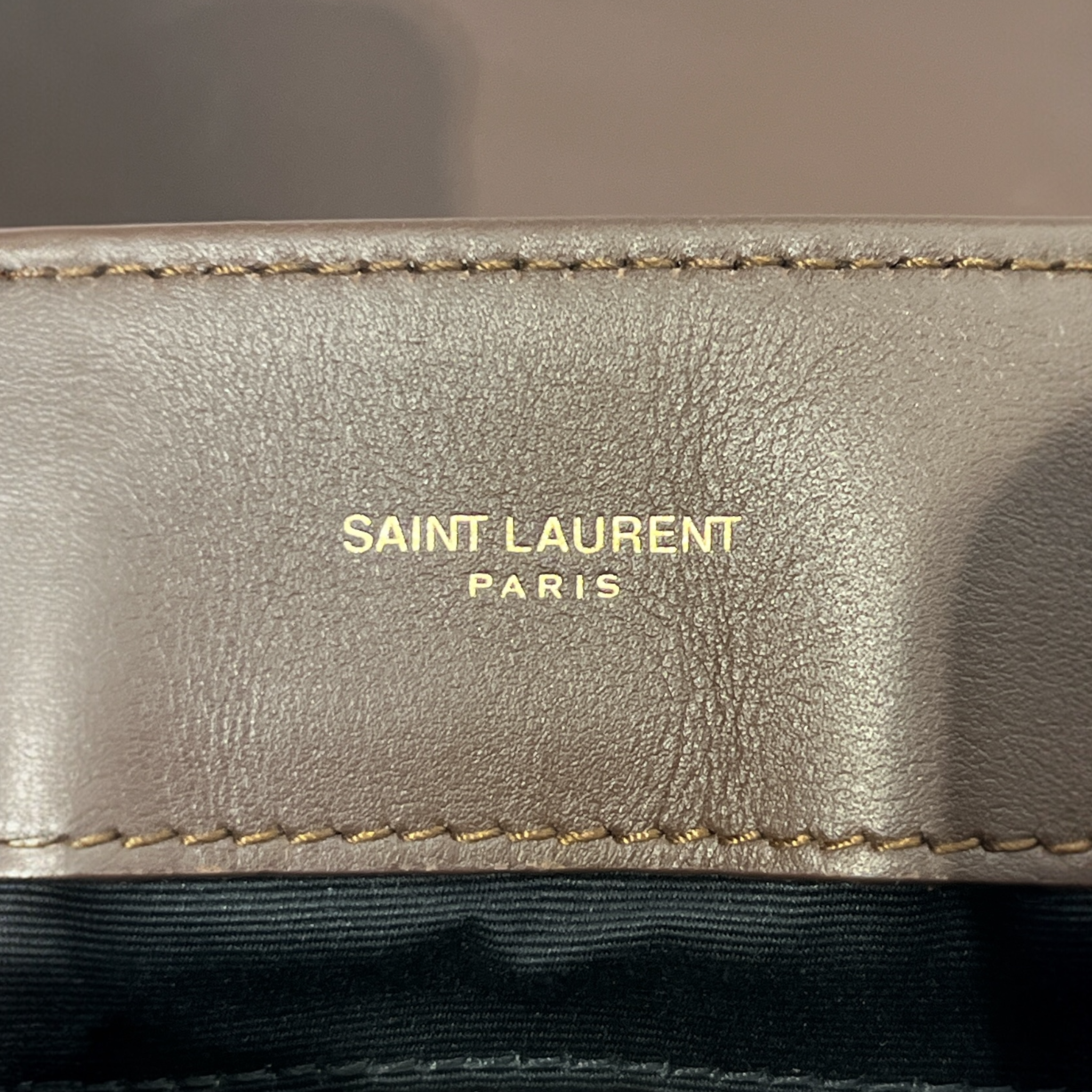 YVES SAINT LAURENT/Hand Bag/Suede/BRW/LOULOU view 5