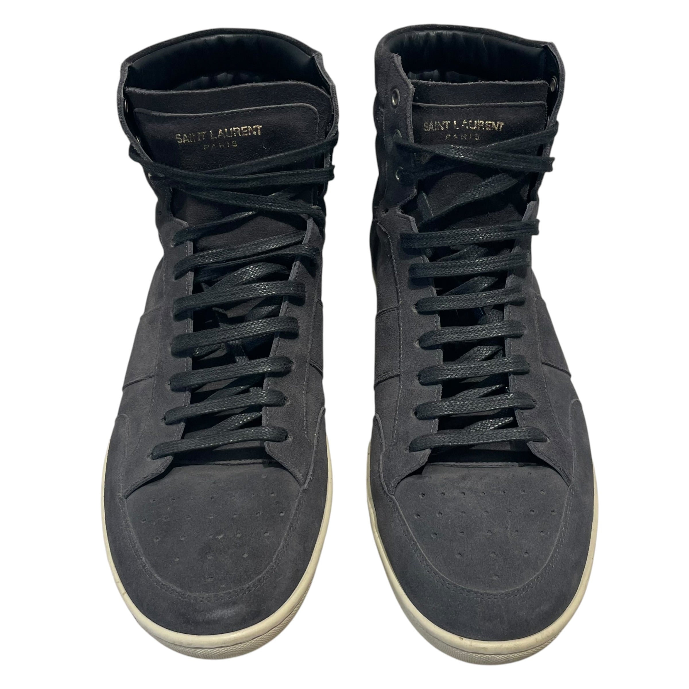 SAINT LAURENT/Hi-Sneakers/EU 46/Suede/GRY/SL10H High Top Sneaker view 4