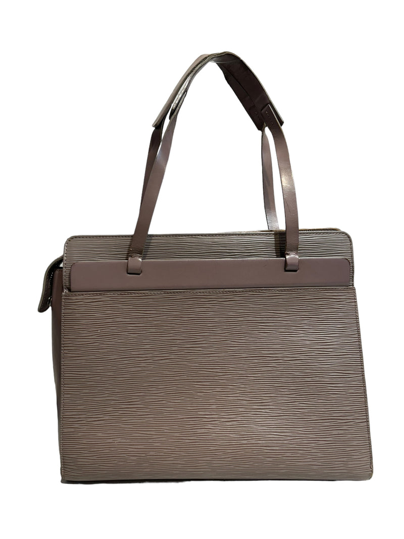 LOUIS VUITTON/Tote Bag/Leather/PPL/lilac epi leather