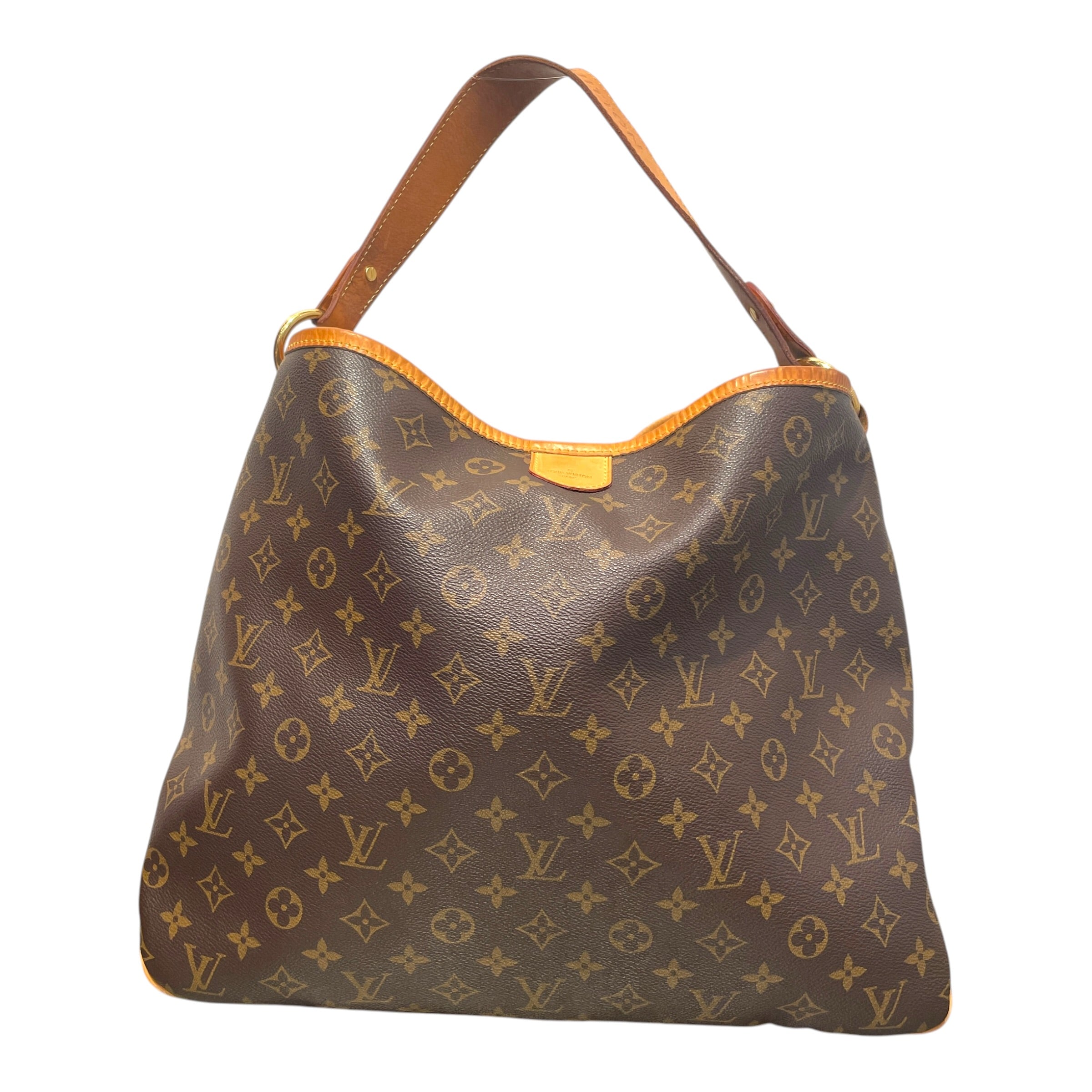 LOUIS VUITTON/Tote Bag/Monogram/Leather/BRW/Delightful MM view 1