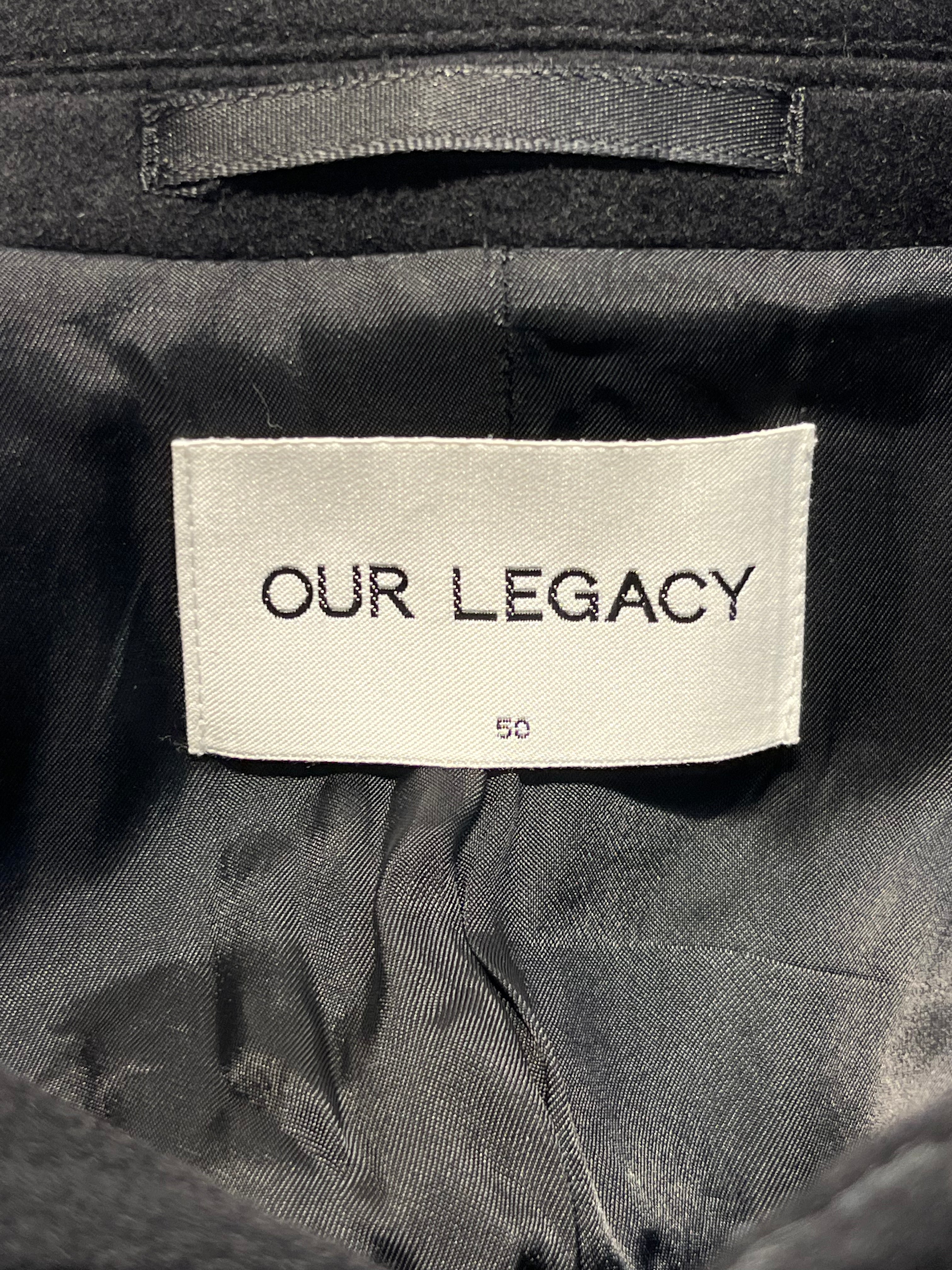 OUR LEGACY/Chesterfield/50/Wool/BLK/ view 3