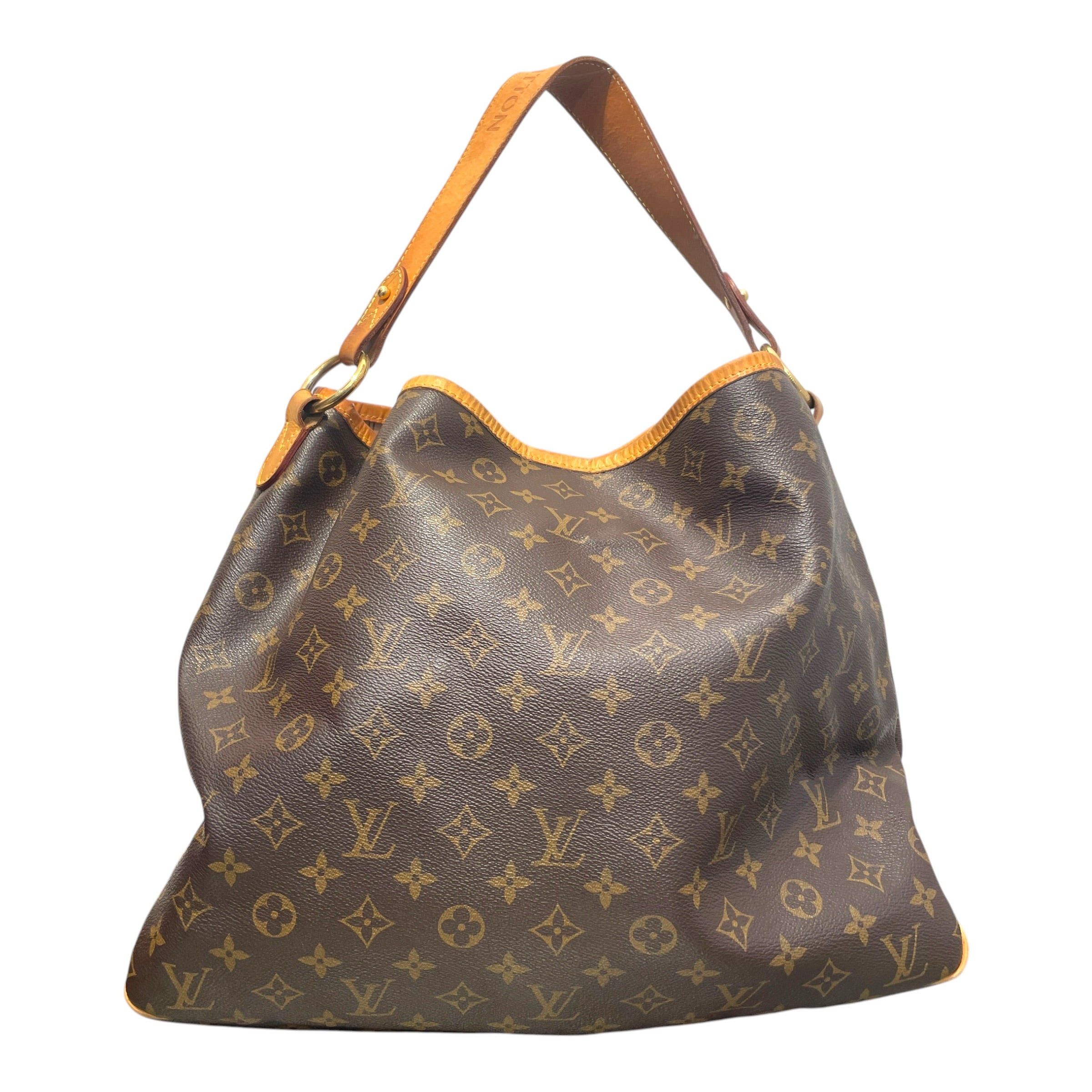 LOUIS VUITTON/Tote Bag/Monogram/Leather/BRW/Delightful MM view 3