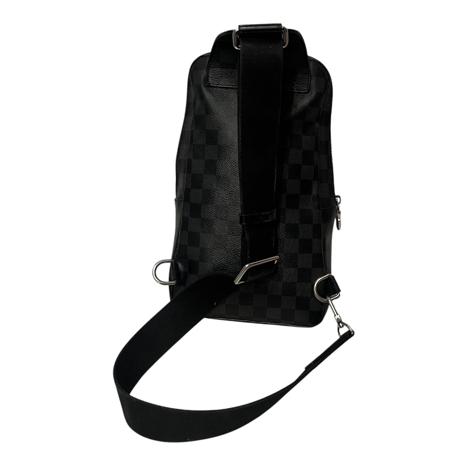 LOUIS VUITTON/Bag/Monogram/Leather/BLK/damier graphite sling view 2