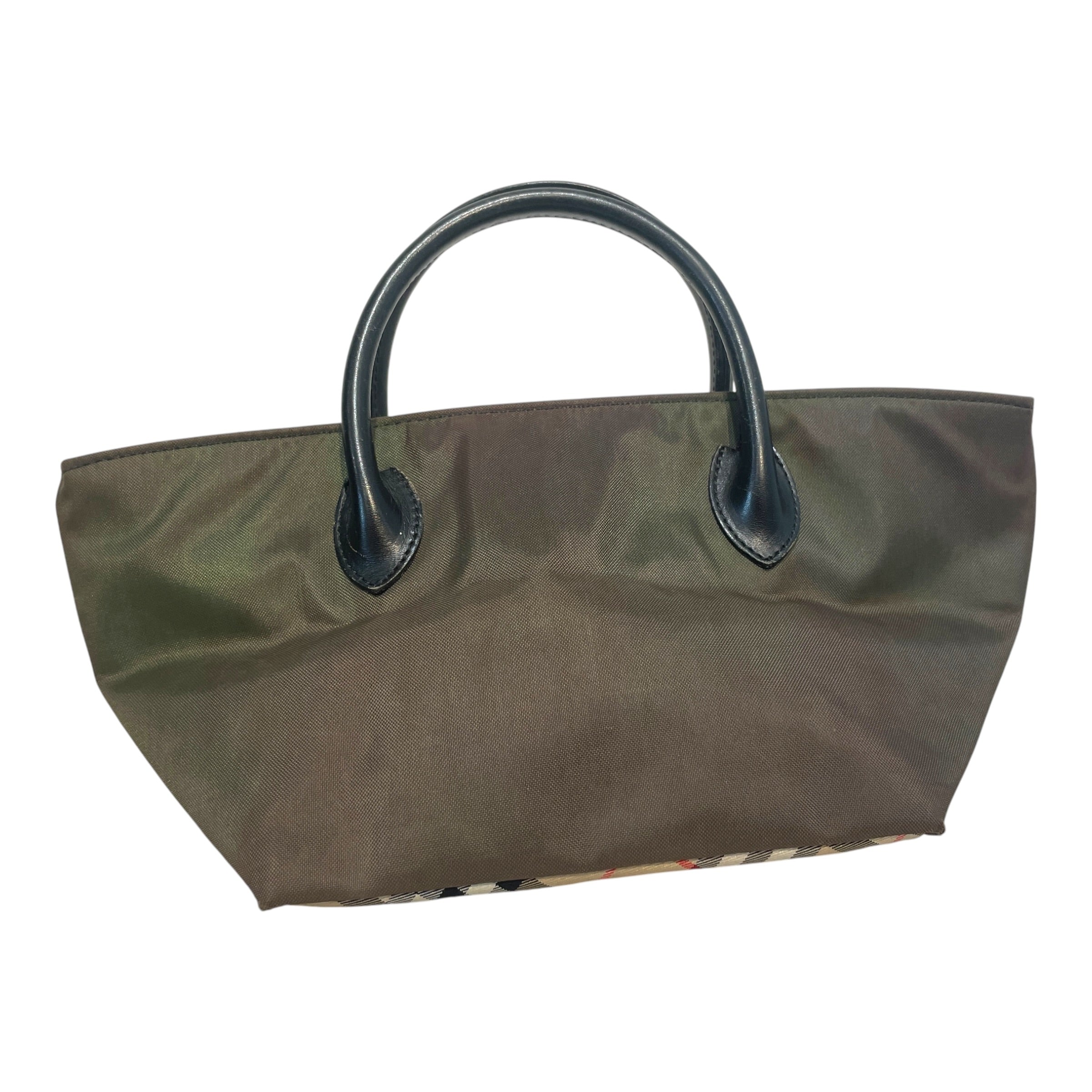 BURBERRY BLUE LABEL/Bag/Nylon/GRN/Tote Bag view 1
