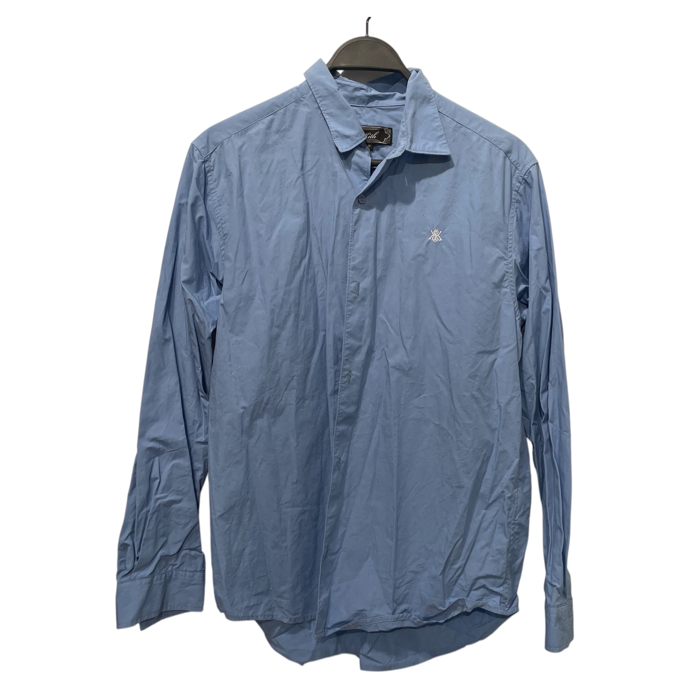 KITH/LS Shirt/M/Cotton/BLU/ view 1