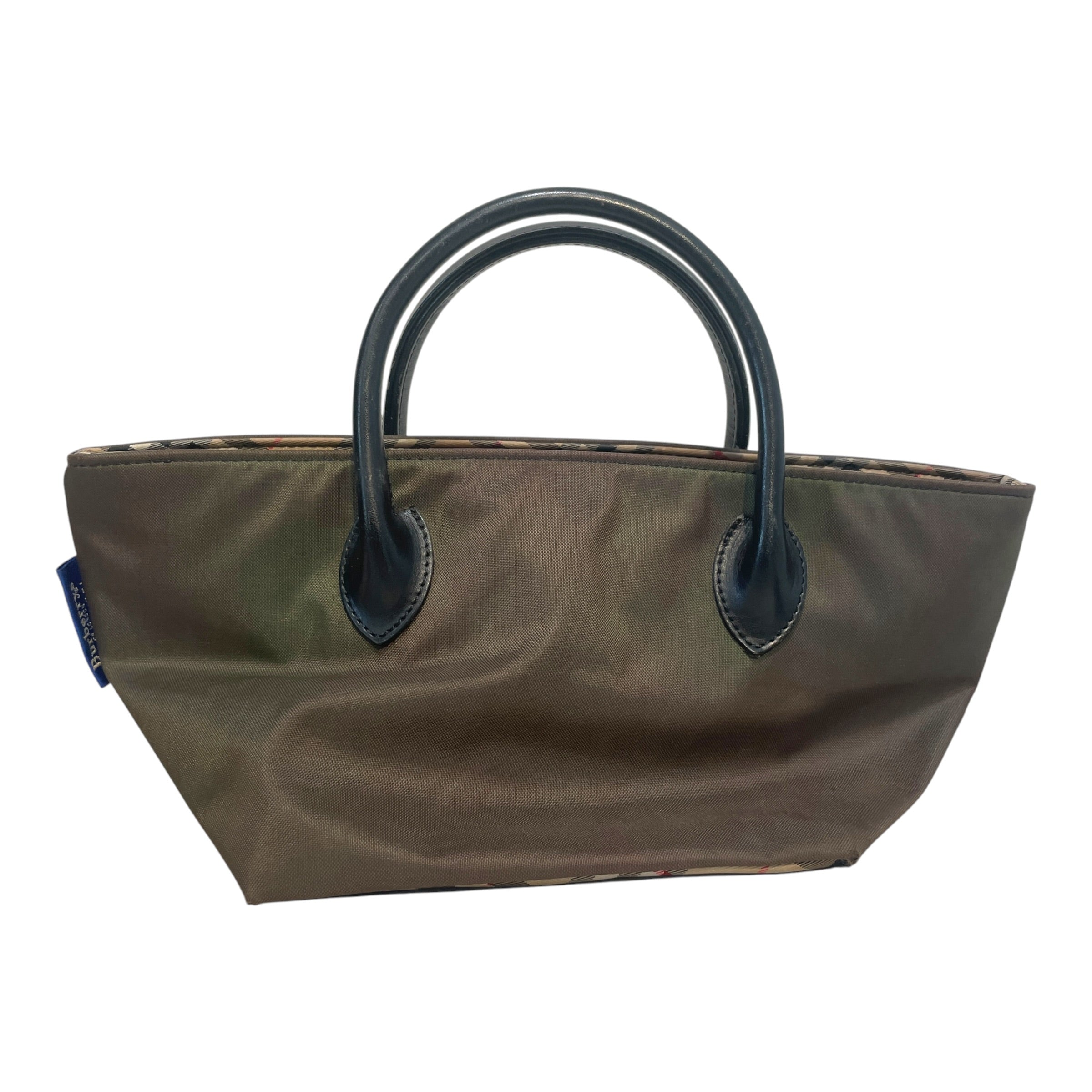 BURBERRY BLUE LABEL/Bag/Nylon/GRN/Tote Bag view 3