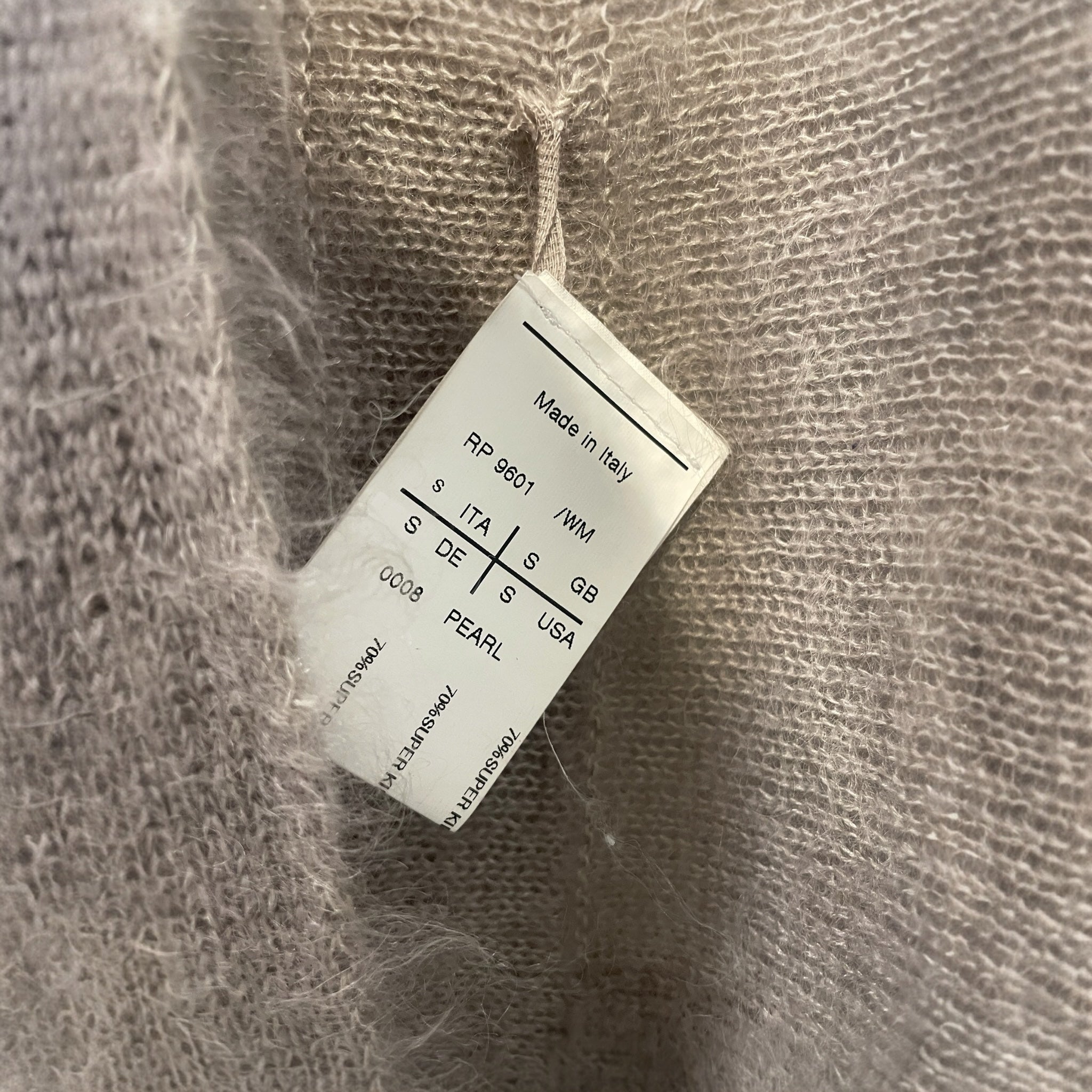 Rick Owens/Cardigan/S/Mohair/BRW/ view 3