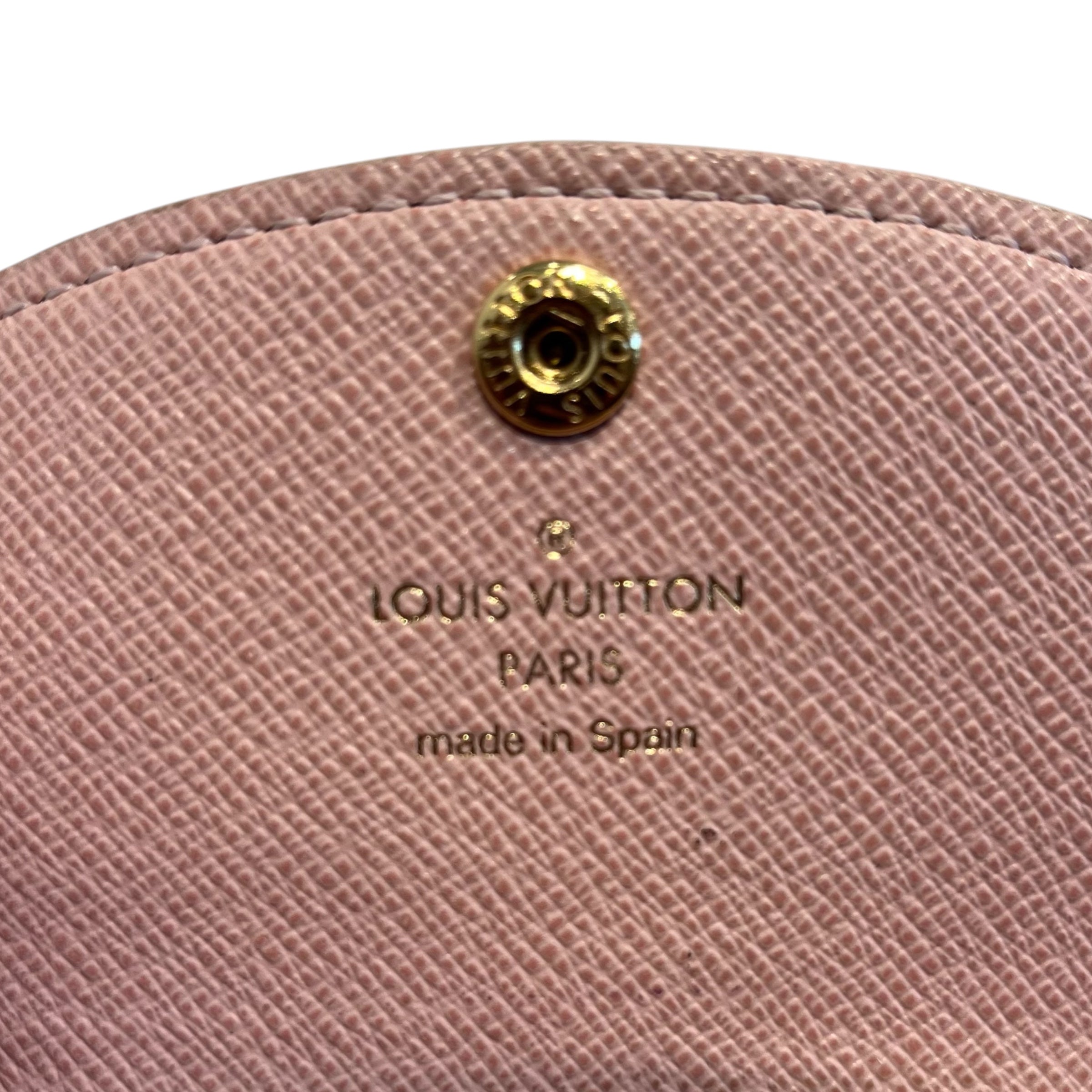 LOUIS VUITTON/Wallet/CRM/PINK INTERIOR view 4