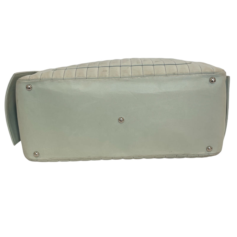 CHANEL/Hand Bag/Lambskin/GRN/LITE GRN/PISASICO/CHAIN HANDLE