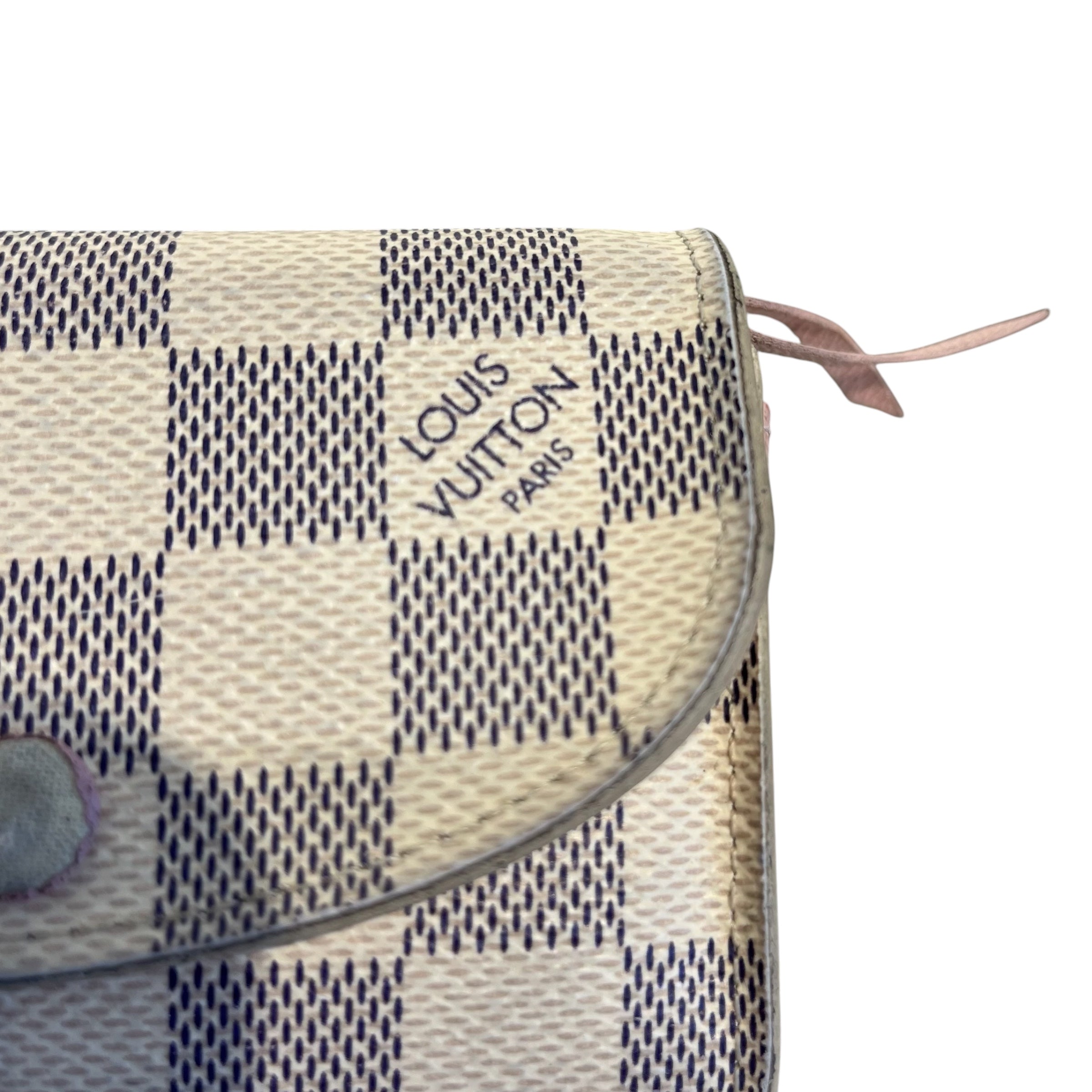 LOUIS VUITTON/Wallet/CRM/PINK INTERIOR view 5