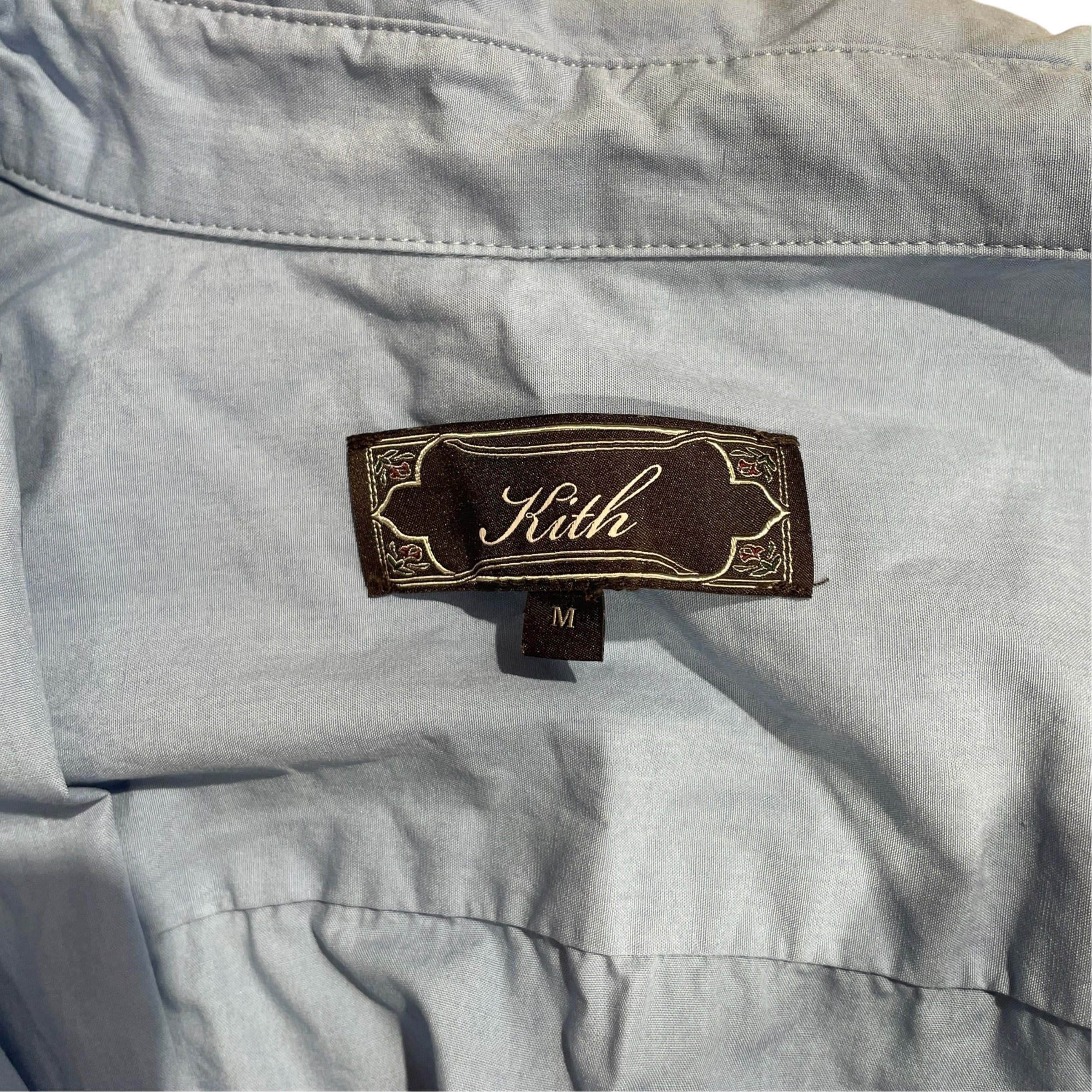 KITH/LS Shirt/M/Cotton/BLU/ view 3
