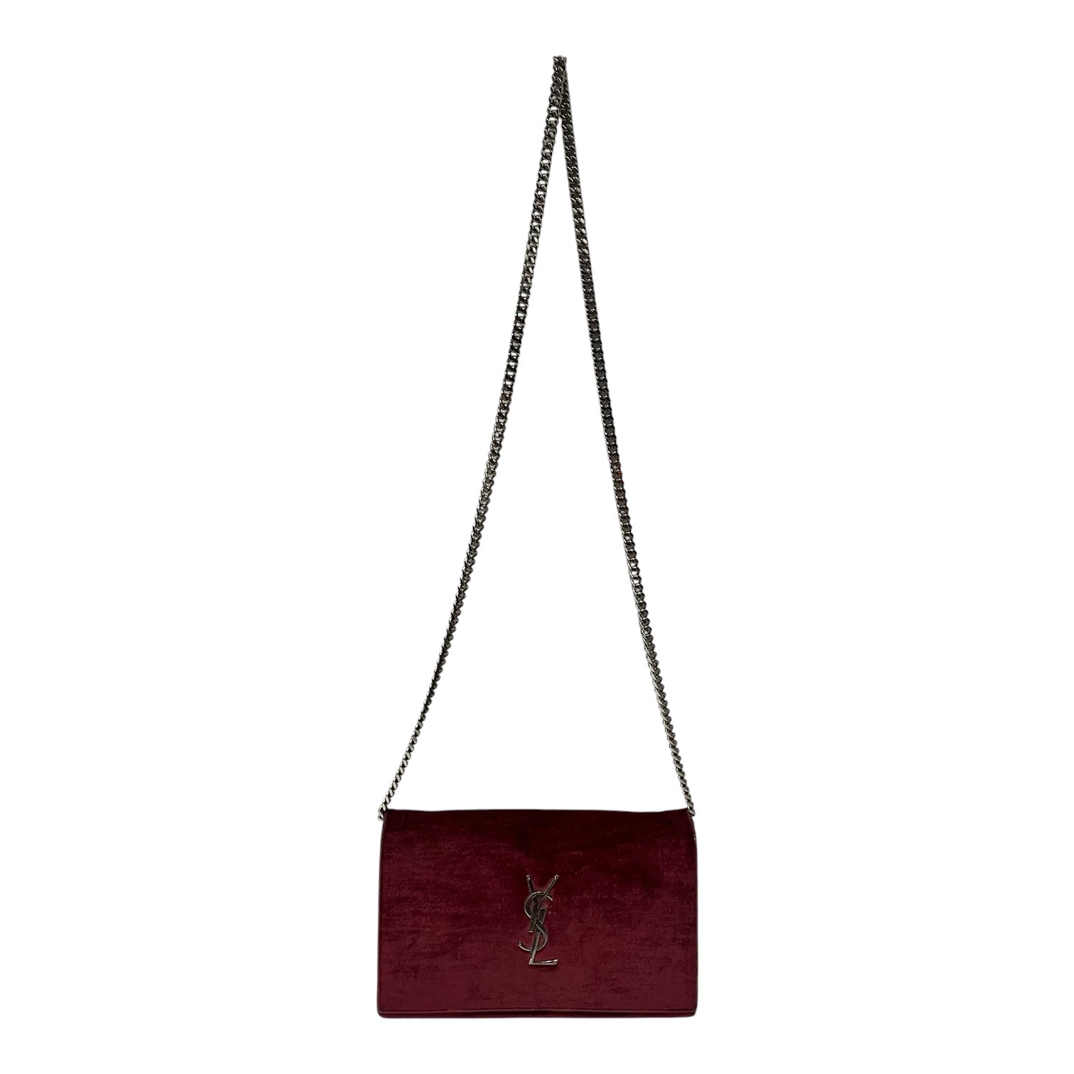 YVES SAINT LAURENT/Cross Body Bag/BRD/kate crossbody velvet view 1