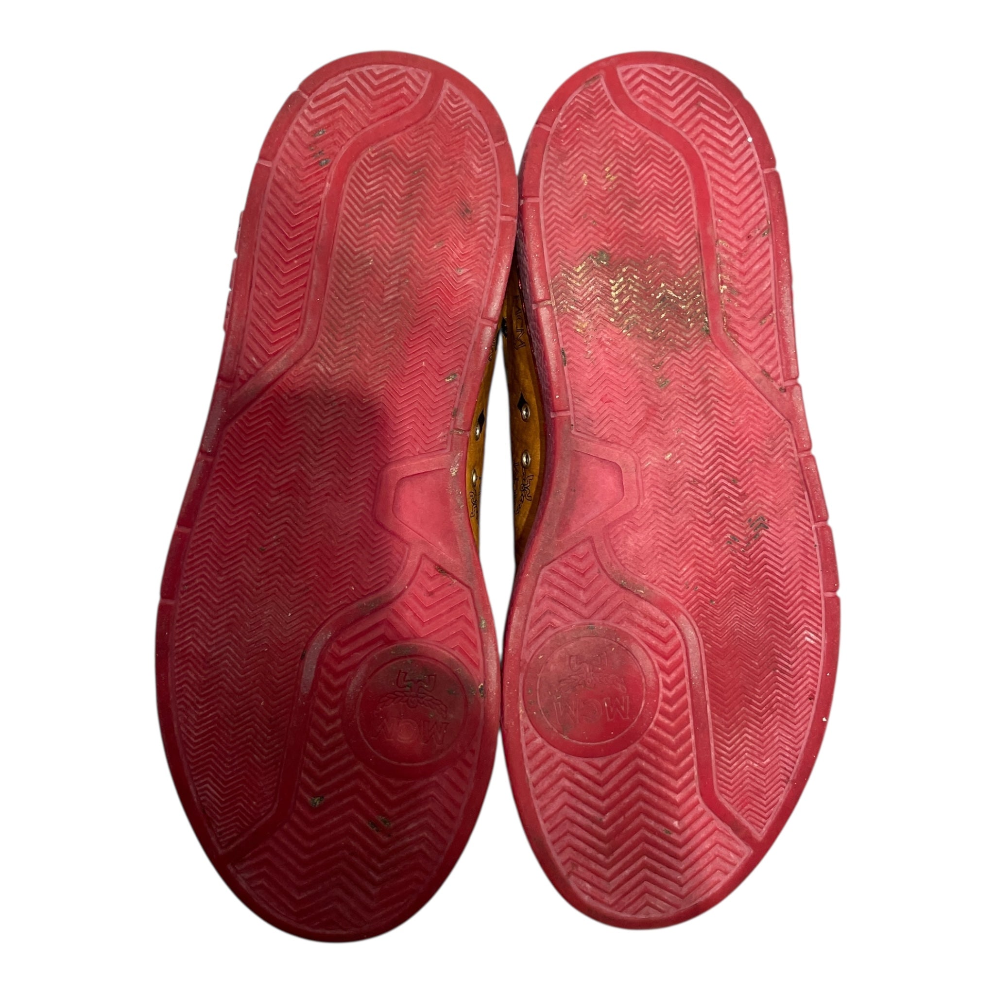 MCM/Low-Sneakers/EU 37/Monogram/Leather/CML/low top visetos view 3