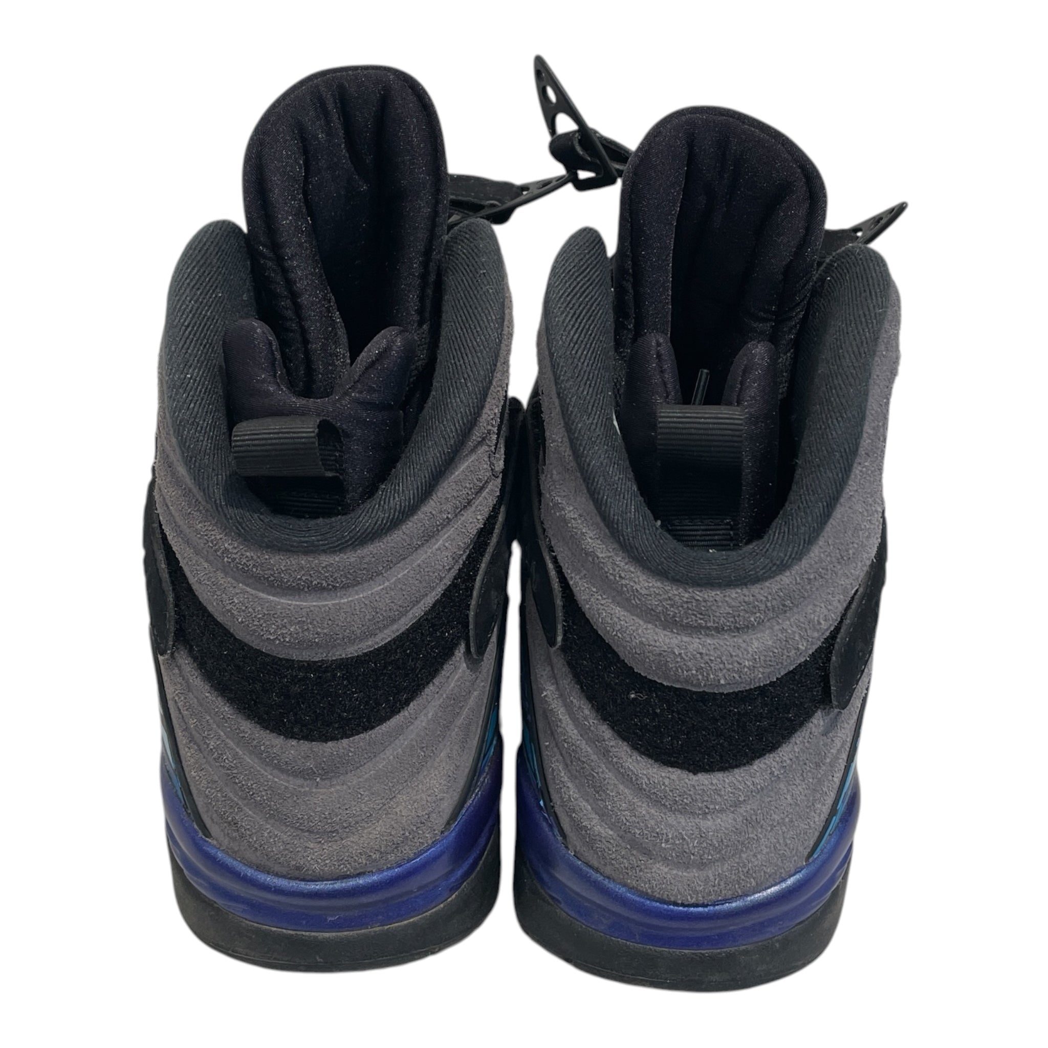 NIKE/AIR JORDAN 8 RETRO/Hi-Sneakers/US 10.5/Suede/BLK/305381-006 view 4