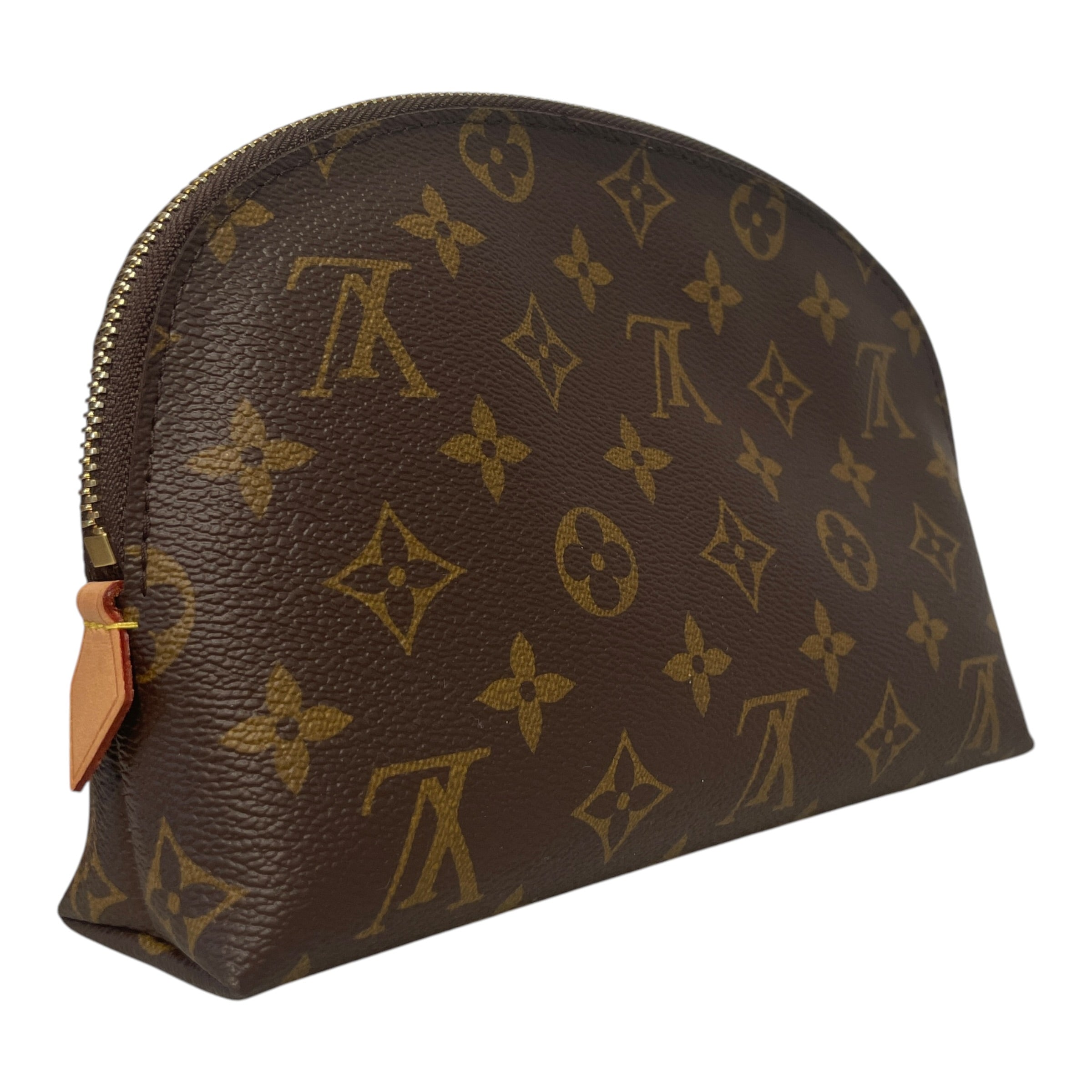 LOUIS VUITTON/Pouch/Monogram/Leather/BRW/Cosmetic Pouch GM view 2