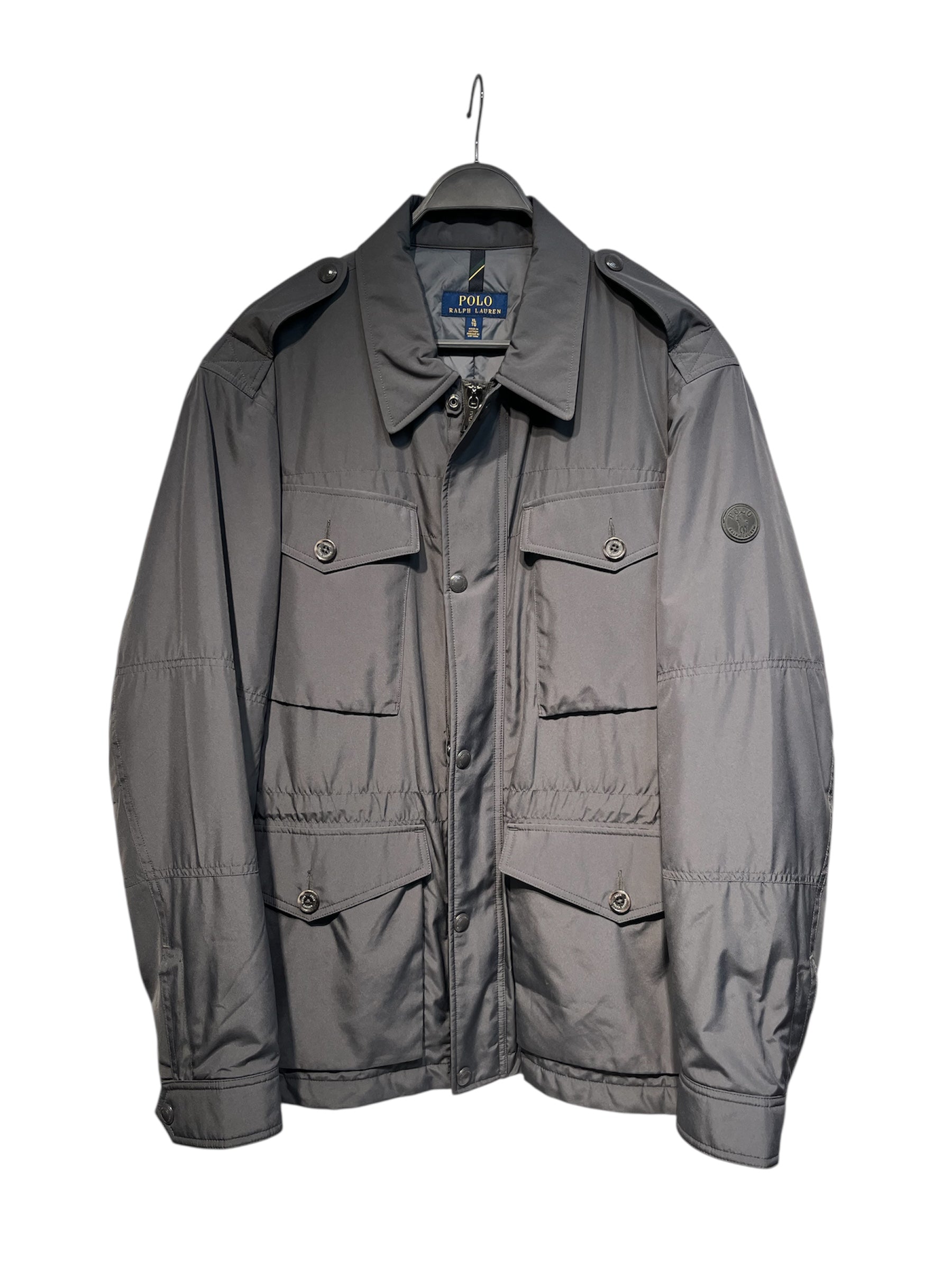 POLO RALPH LAUREN/Jacket/XL/Polyester/GRY/oxford field jkt view 1