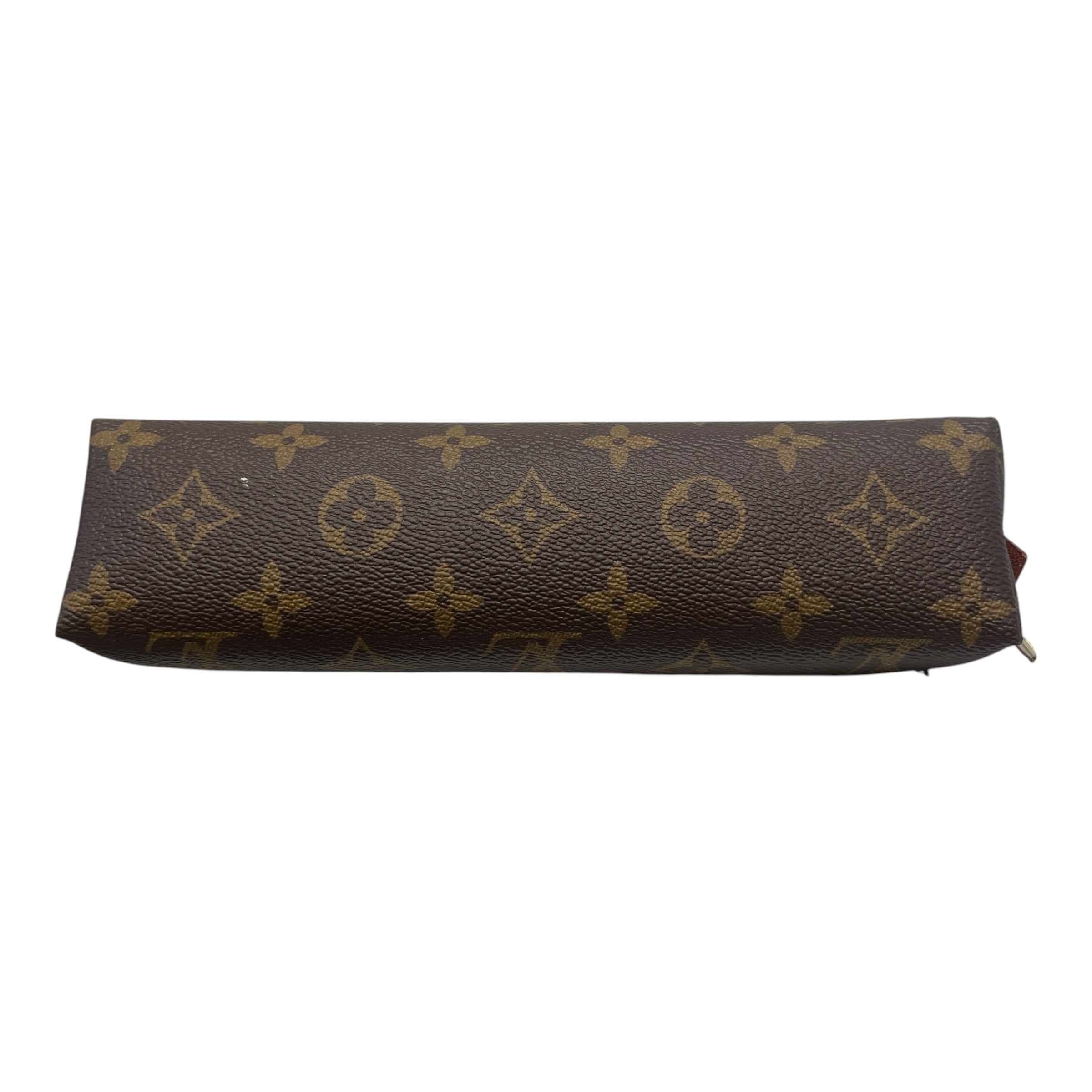 LOUIS VUITTON/Pouch/Monogram/Leather/BRW/Cosmetic Pouch GM view 3