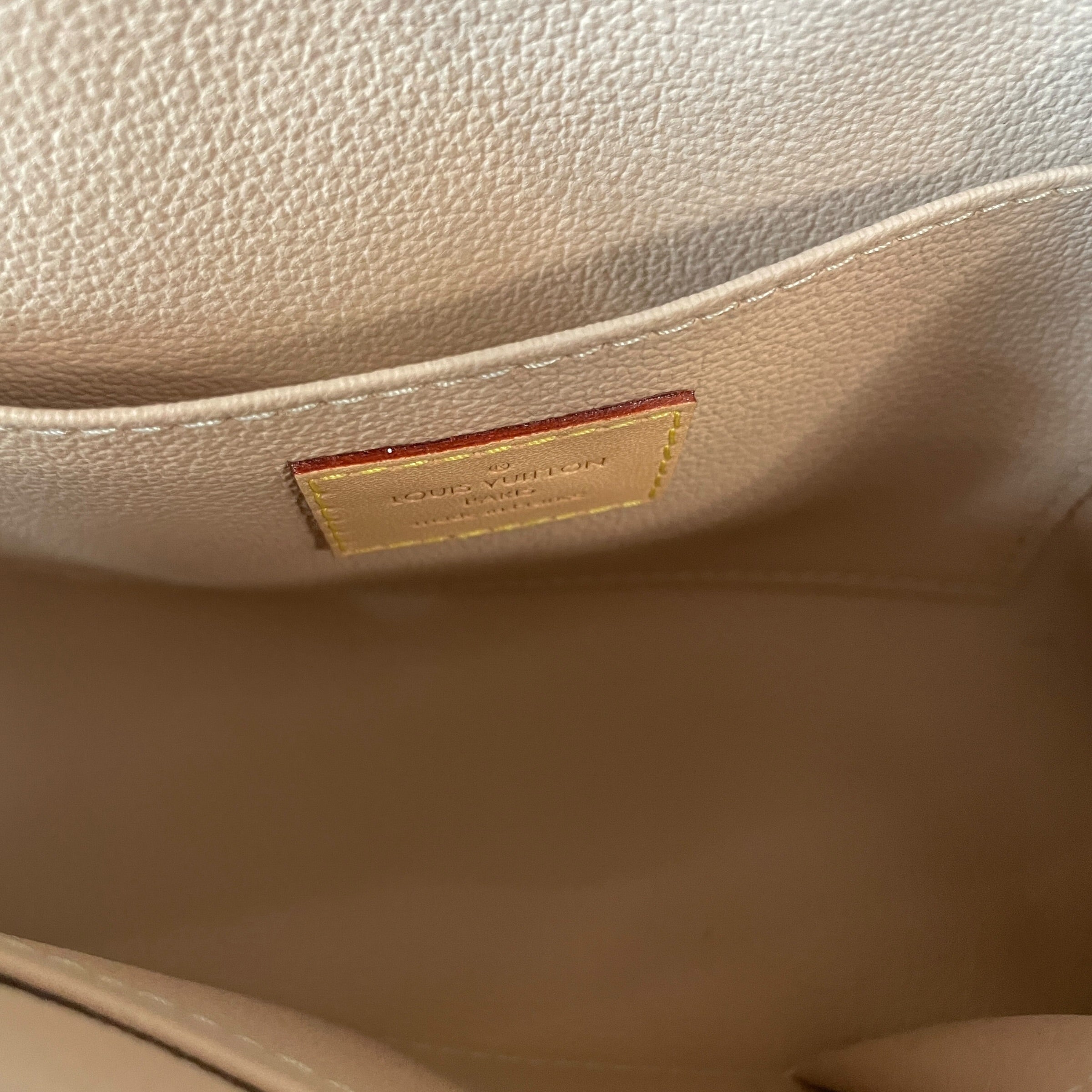 LOUIS VUITTON/Pouch/Monogram/Leather/BRW/Cosmetic Pouch GM view 4