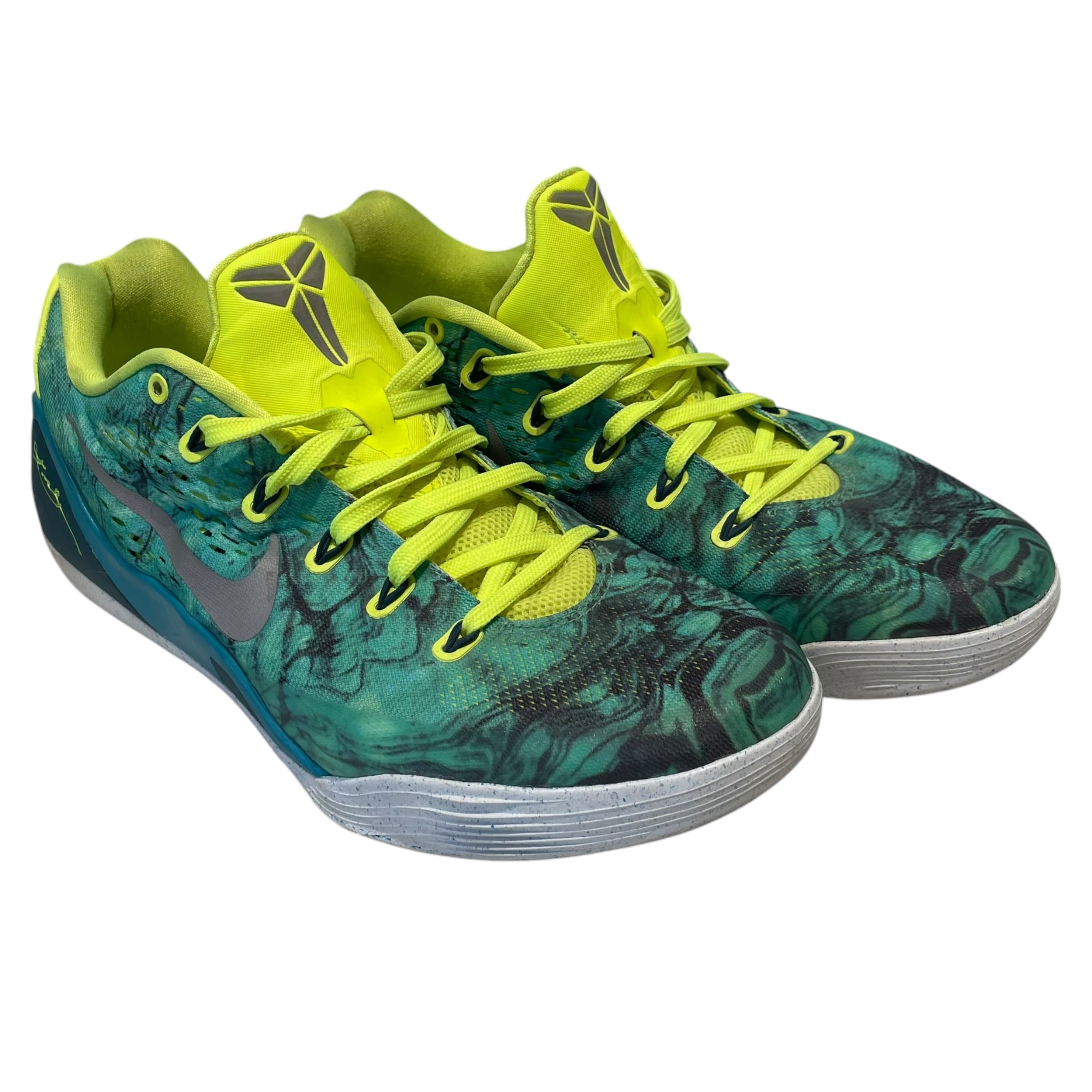 NIKE/Low-Sneakers/US 11/All Over Print/Nylon/GRN/Kobe 9 EM Low "Easter"