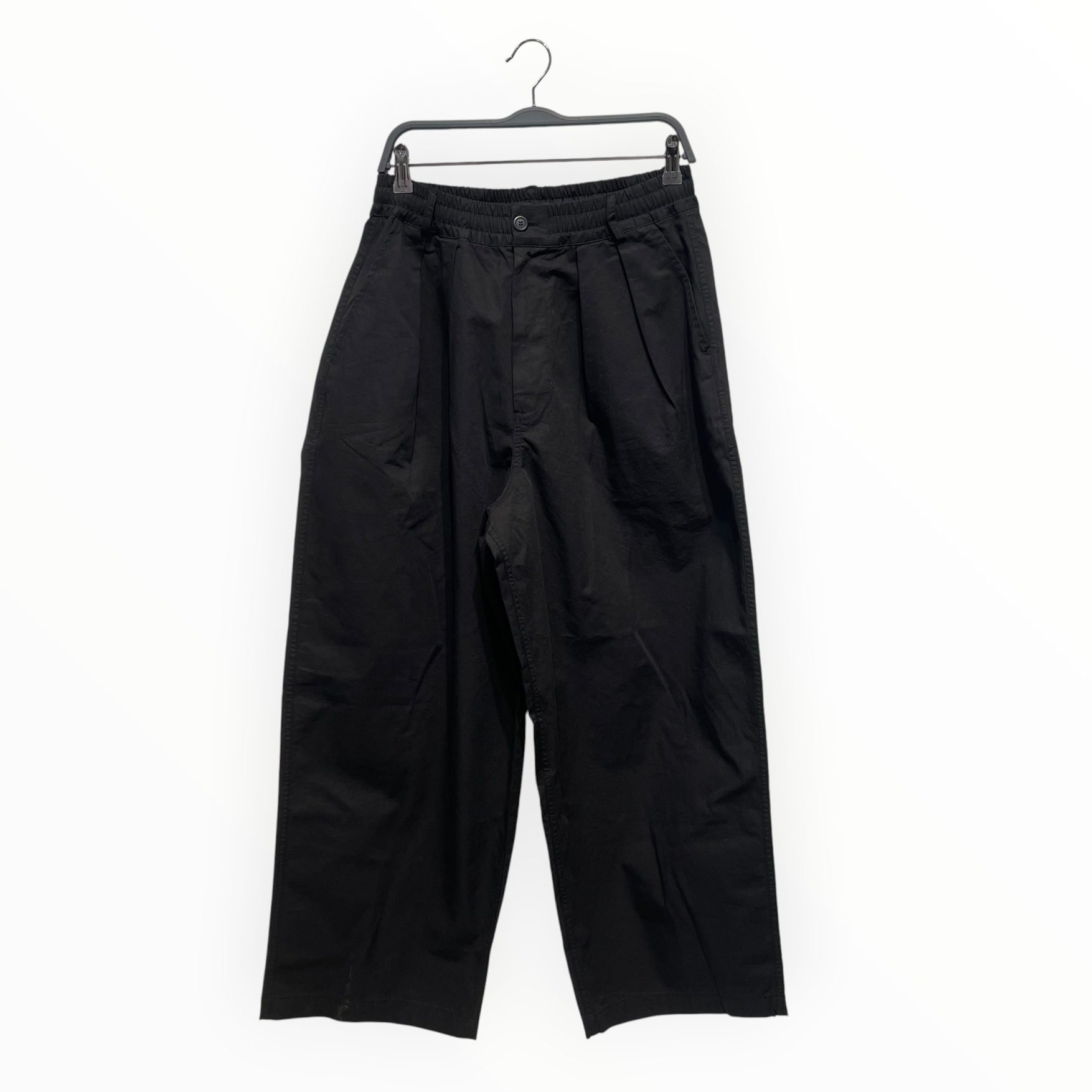 KAPPY INFINITE SUNSHINE/Pants/OS/Cotton/BLK/WIDELEG TROUSERS view 1