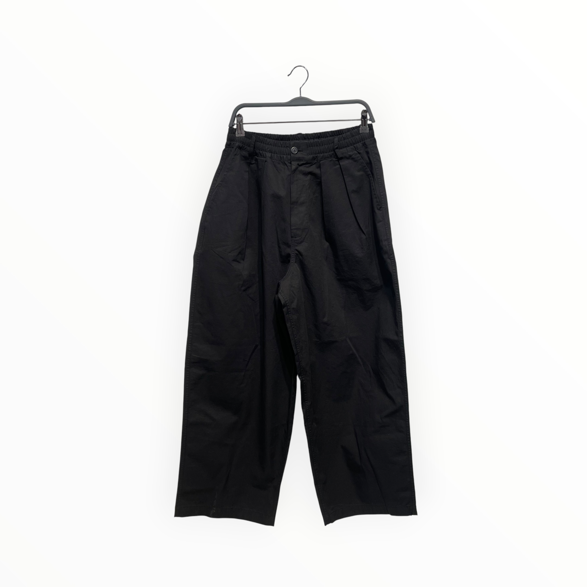KAPPY INFINITE SUNSHINE/Pants/OS/Cotton/BLK/WIDELEG TROUSERS view 1