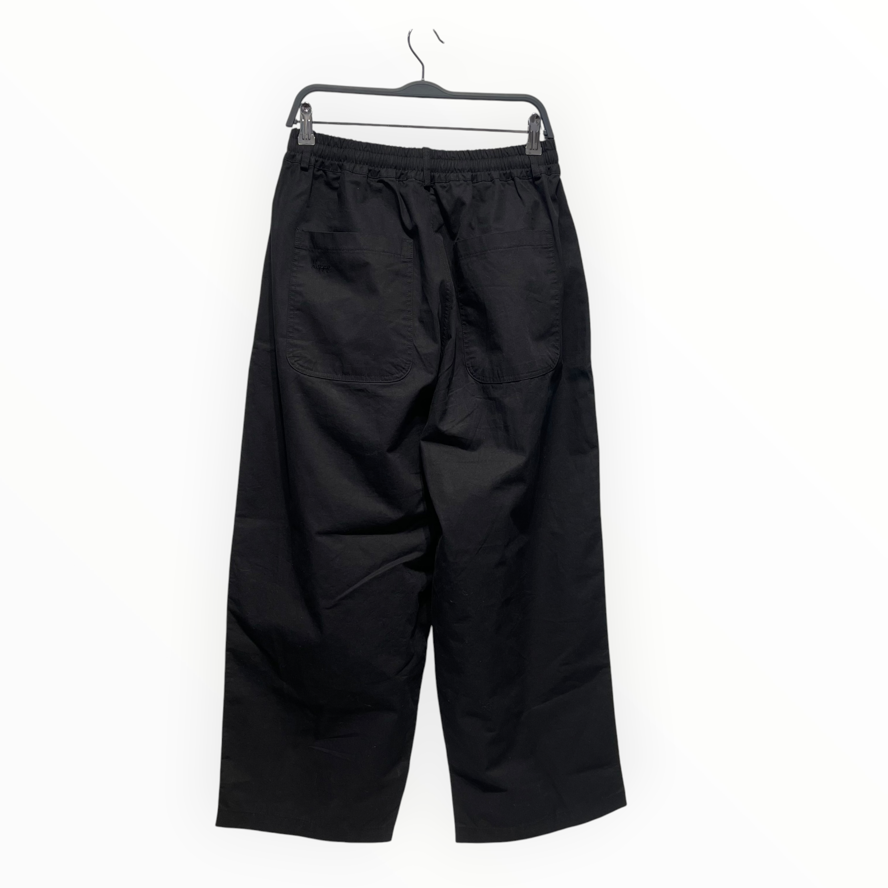 KAPPY INFINITE SUNSHINE/Pants/OS/Cotton/BLK/WIDELEG TROUSERS view 2