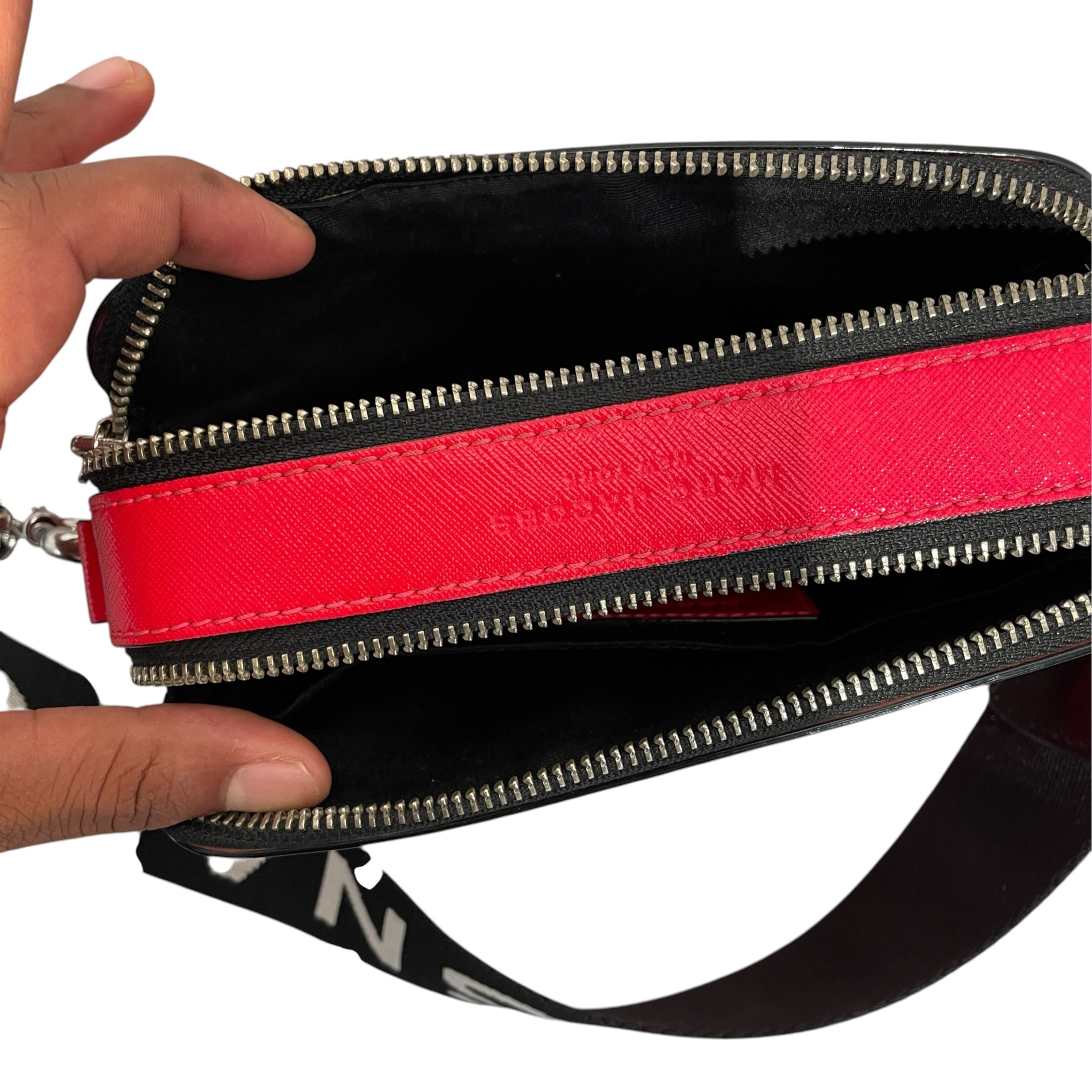 MARC JACOBS/Cross Body Bag/RED/Snapshot view 3