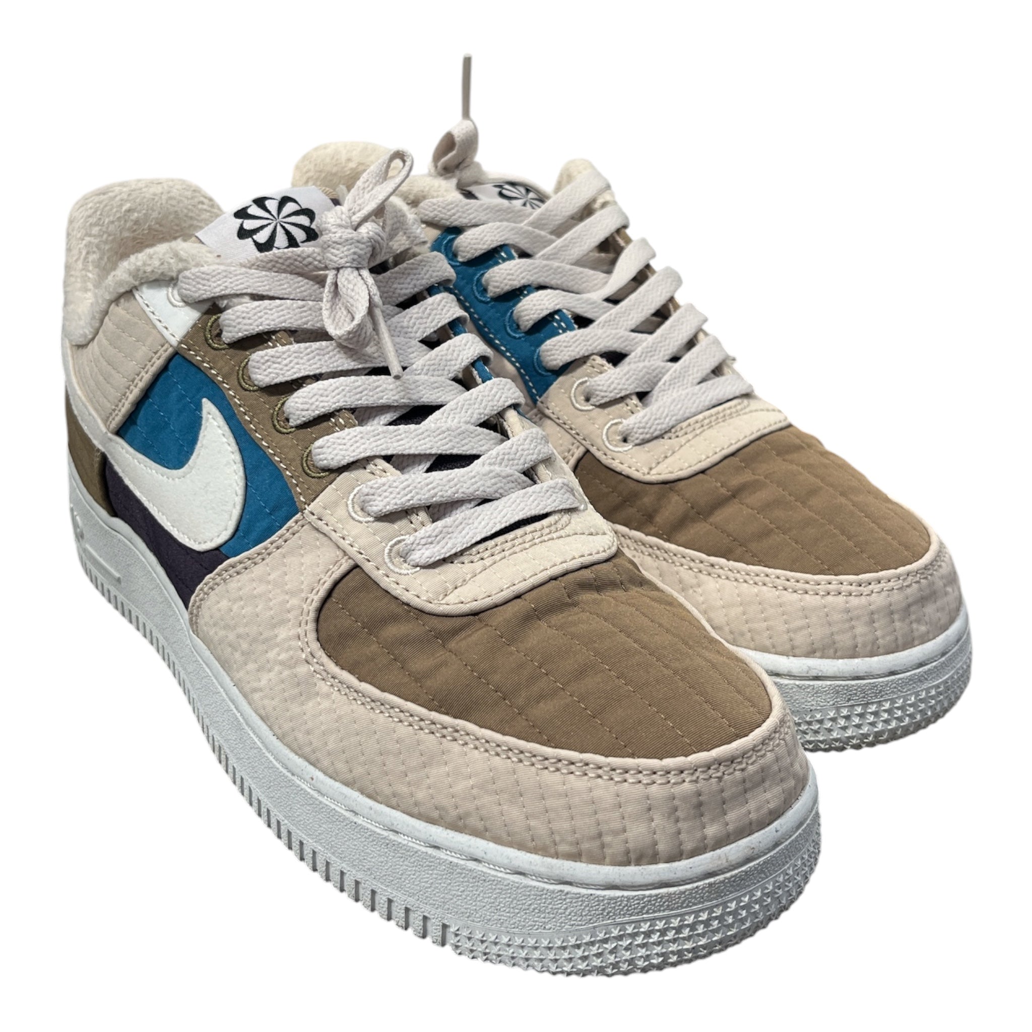 NIKE/Low-Sneakers/US 8/MLT/AIR FORCE 1 TOASTY-BROWN KELP view 1